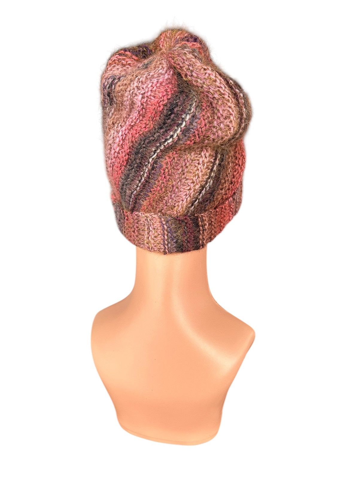 Kapital Crochet Knitted Handmade Hairy Beanie Hats Size ONE SIZE - 3 Thumbnail