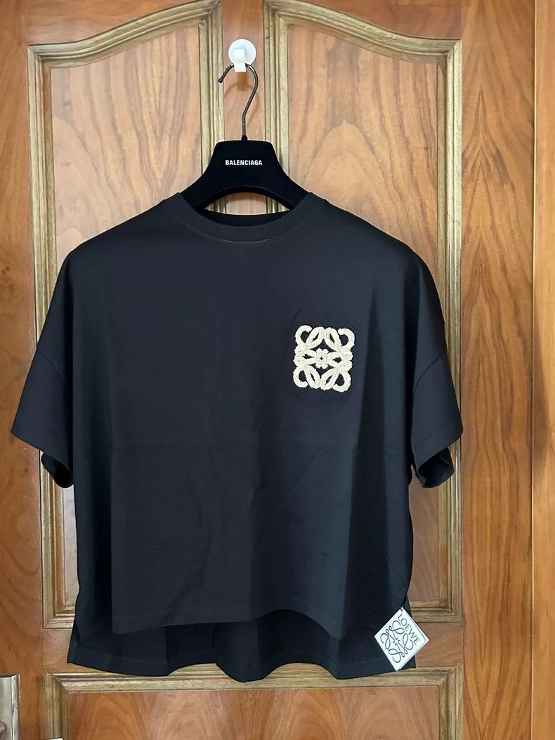 Loewe loewe Black Short Sleeve 2505-Nextarrow Size US S / EU 44-46 / 1 - 1 Thumbnail