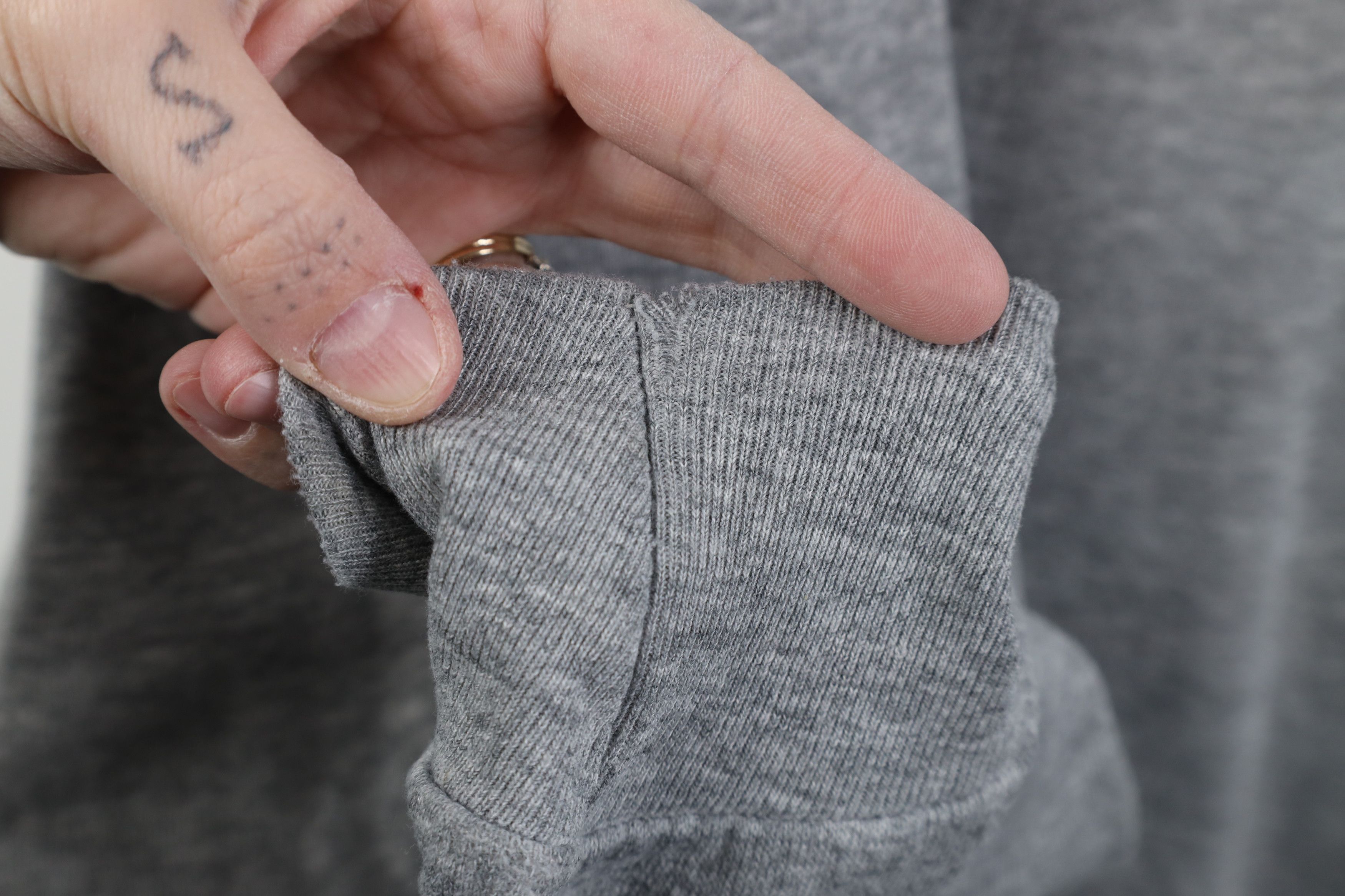 Vintage Vintage 90s Streetwear NYC New York City Sweatshirt Gray Size XXL / US 16-18 / IT 52-54 - 8 Thumbnail