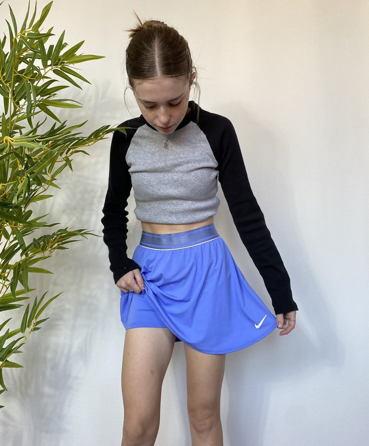 Nike 🫧VINTAGE NIKE WMNS TENNIS SKIRT🫧 Size 30" / US 8 / IT 44 - 4 Thumbnail