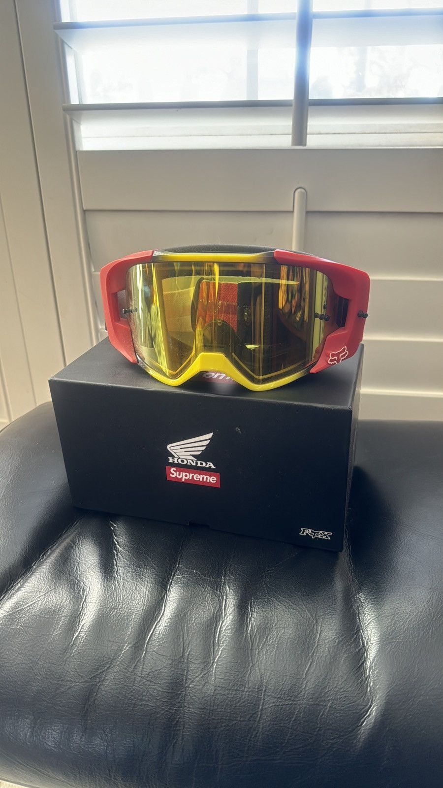 Fox Racing × Honda × Supreme Supreme fox goggles Size ONE SIZE - 3 Thumbnail