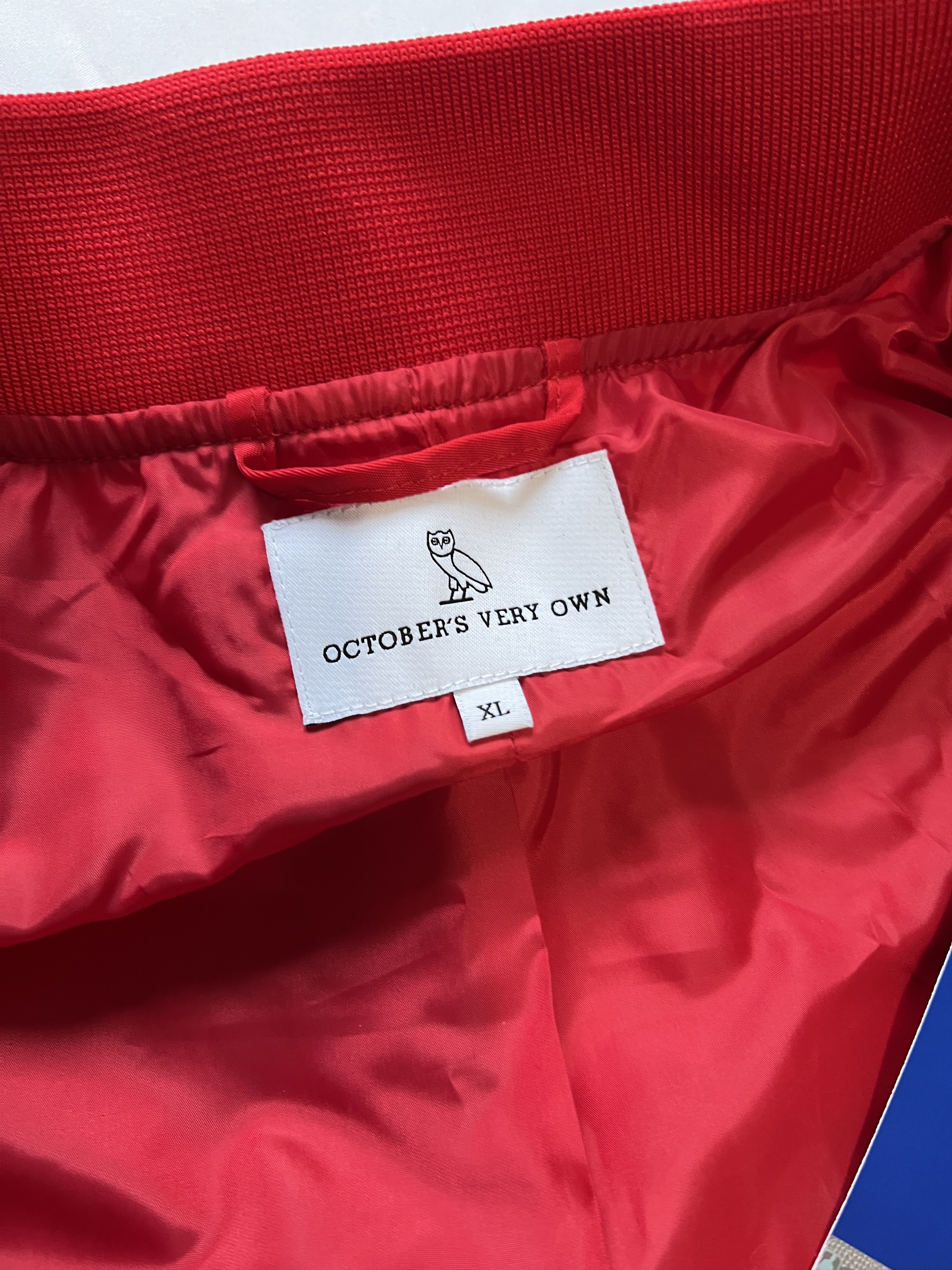 Drake OVO x NBA x CHICAGO BULLS SATIN VARSITY JACKET Size US XXL / EU 58 / 5 - 12 Thumbnail