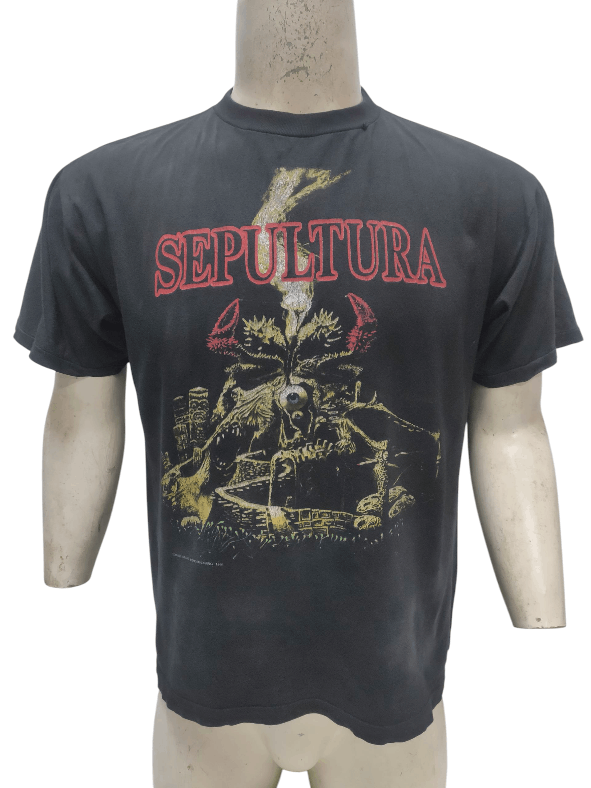 Vintage Vintage Sepultura Arise blue grape tee Size US M / EU 48-50 / 2 - 1 Thumbnail