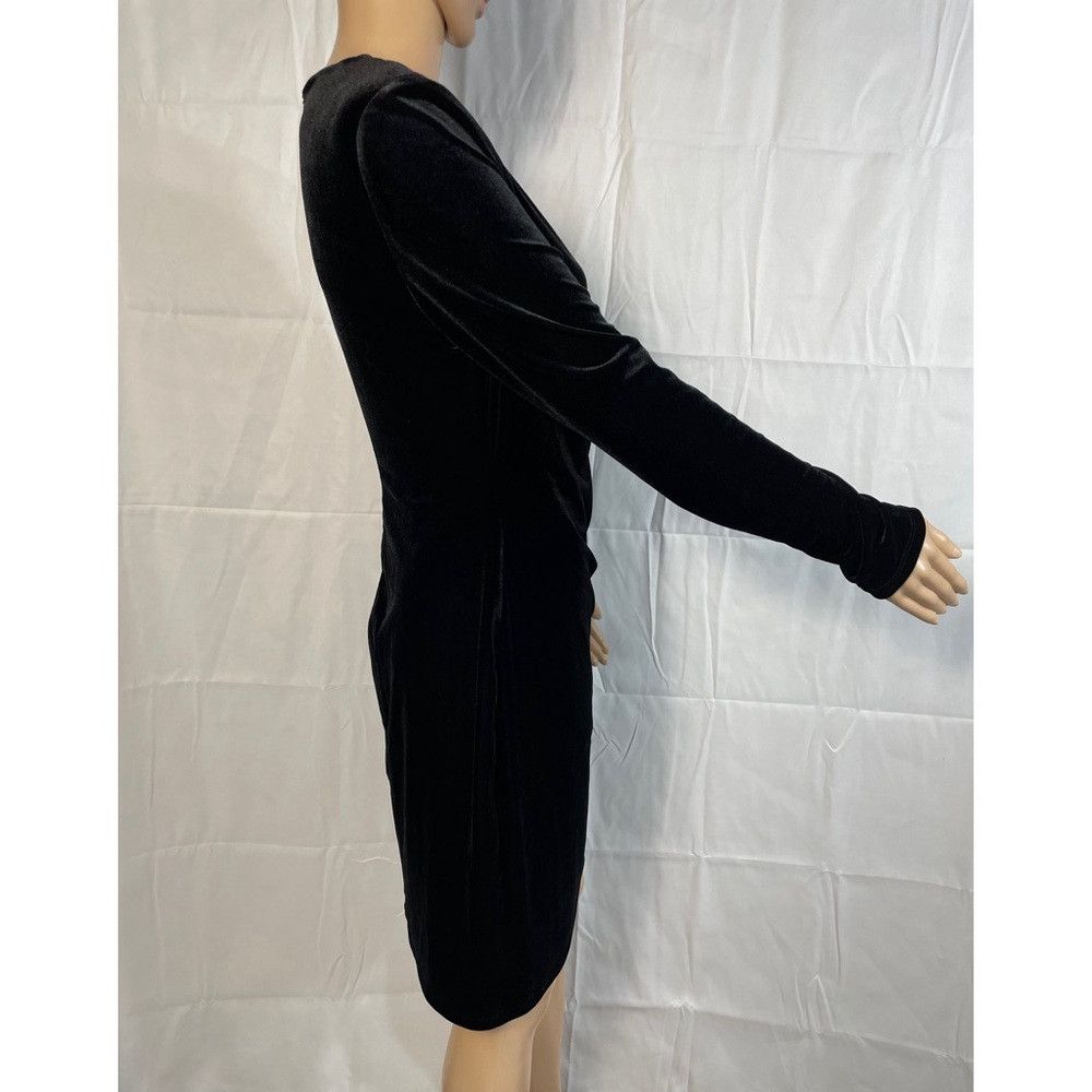 Ralph Lauren NWT New $195 Ralph Lauren Black Cutout Velvet Sheath Dress Size M / US 6-8 / IT 42-44 - 3 Thumbnail