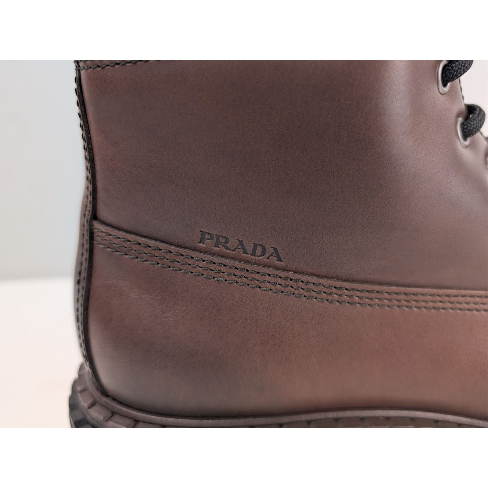 Prada o1rshd1 Ankle Boots in Ebano Brown Size US 9.5 / EU 42-43 - 5 Thumbnail