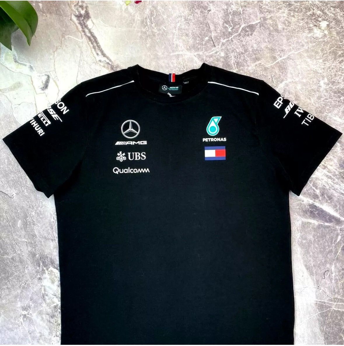 Formula 1 × Mercedes-Benz Mercedes Benz AMG Team Racing Petronas Driver T Shirt Large Size US L / EU 52-54 / 3 - 9 Thumbnail