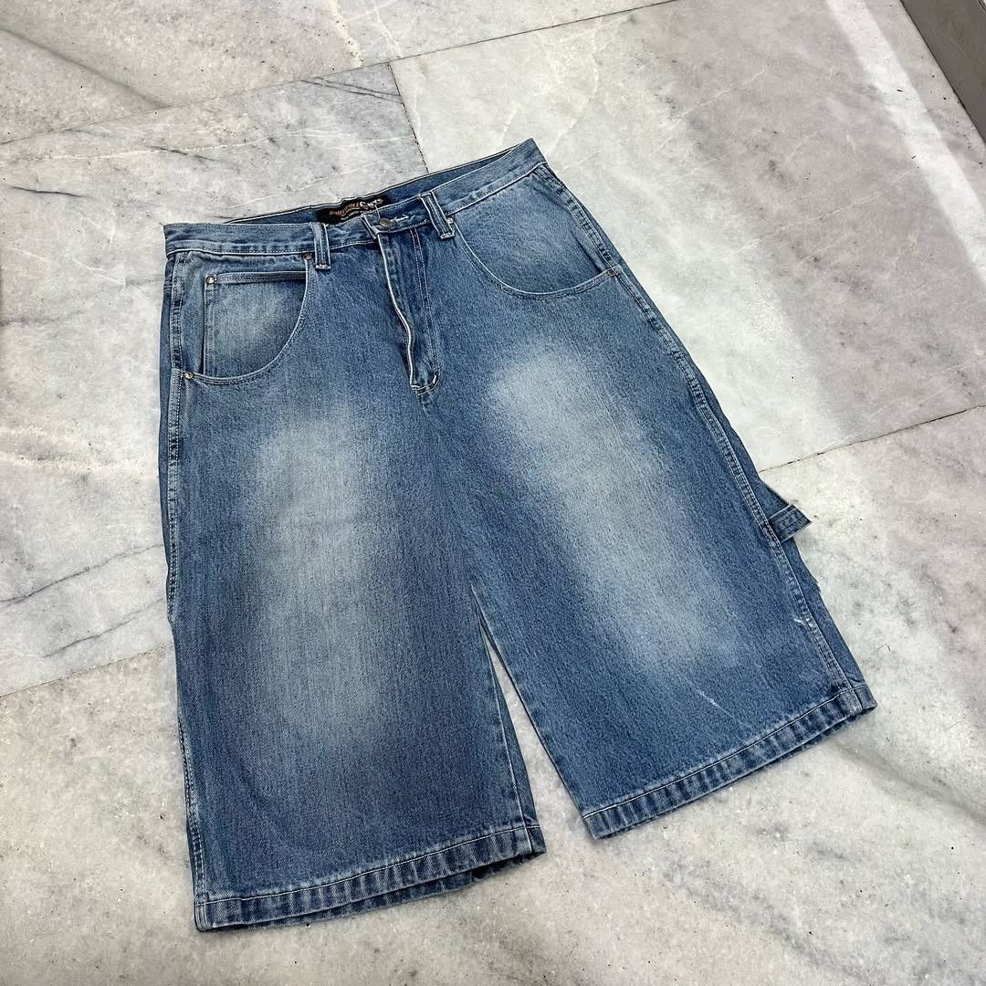 JNCO × Southpole Vintage Southpole Spellout Embroidered Jorts Size US 34 / EU 50 - 6 Thumbnail