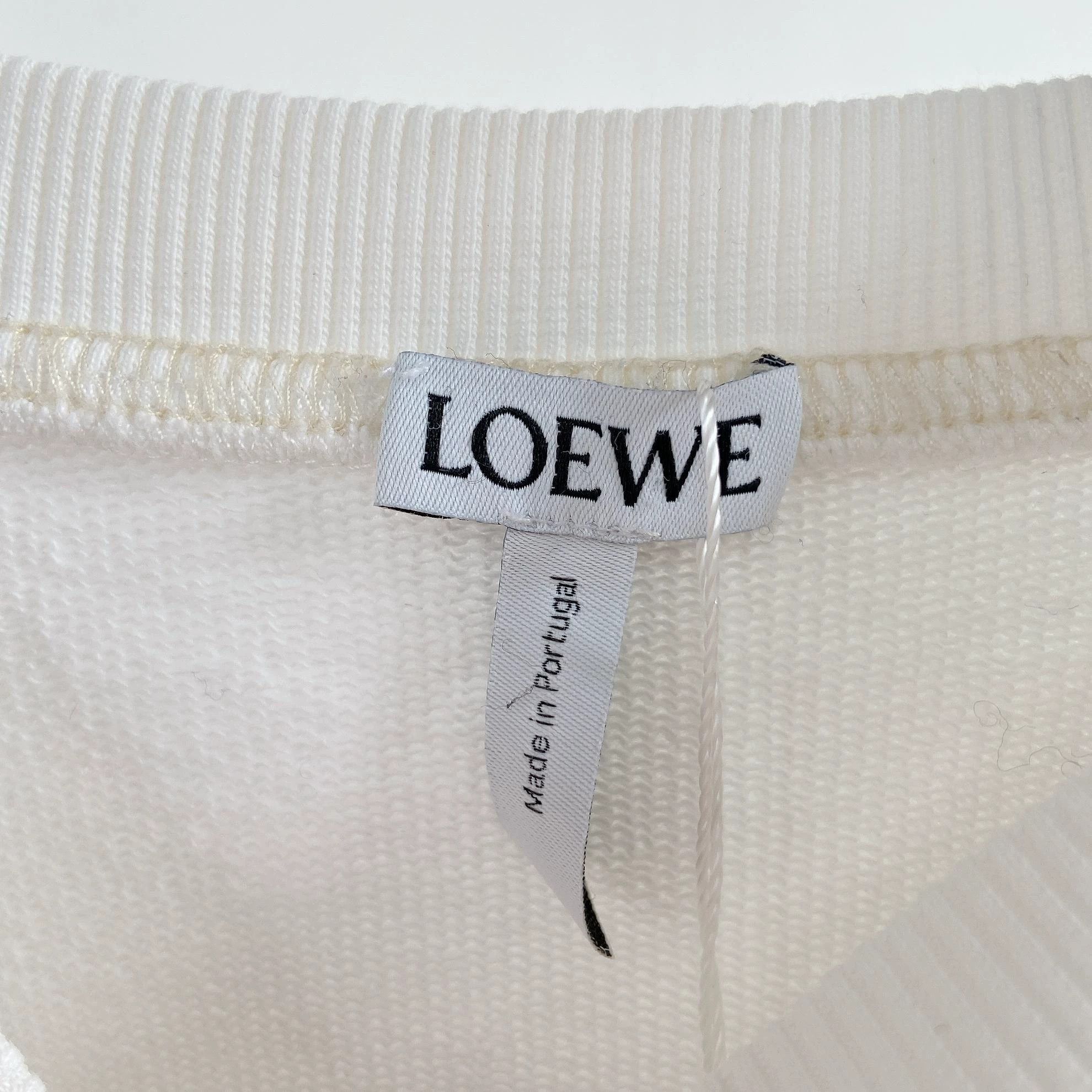 Loewe Loewe White Printed T-Shirt S Size US S / EU 44-46 / 1 - 6 Thumbnail