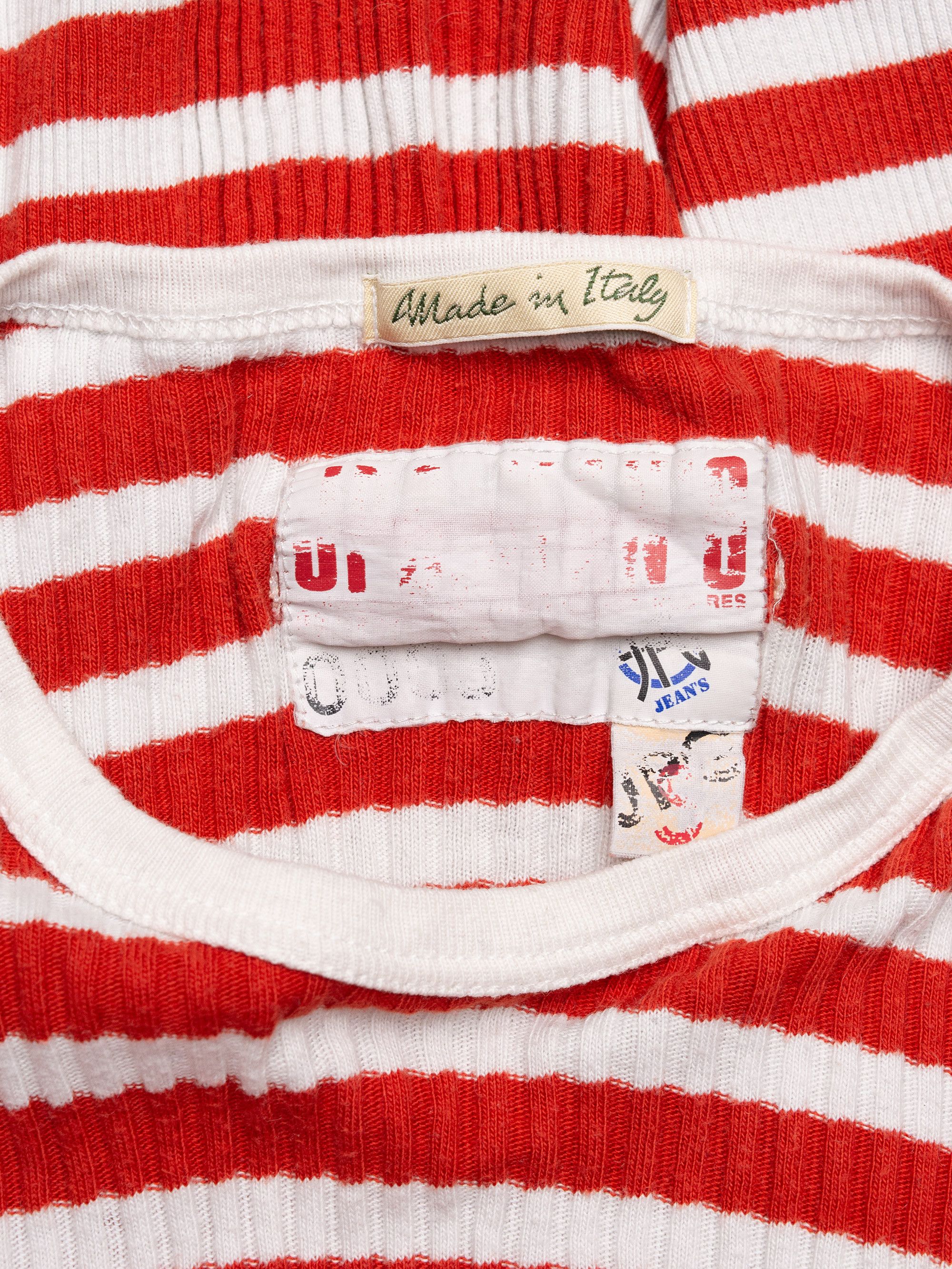 Jean Paul Gaultier vintage JPG.Jean's men's striped long sleeve - size S Size US S / EU 44-46 / 1 - 6 Thumbnail