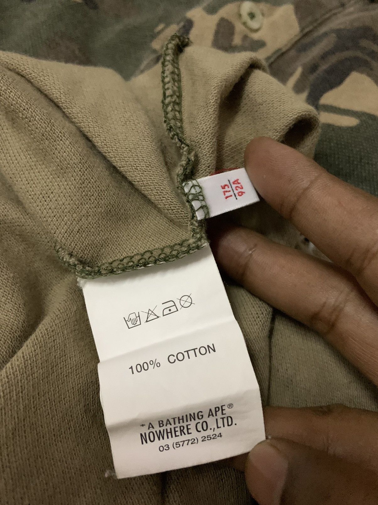 Aape A Bathing Ape Camo Polo Shirt Size US M / EU 48-50 / 2 - 7 Thumbnail