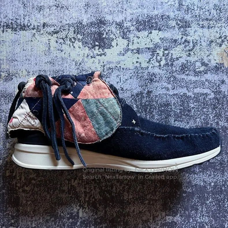 Visvim Visvim Virgil Brigadier 7hole Fbt Lhamo Folk Black 15SS exh Size US 9 / EU 42 - 2 Thumbnail
