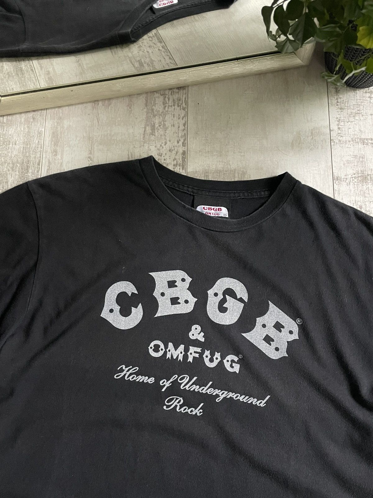 Band Tees × Vintage Vintage CBGB OMFUG 90’s T-Shirt Home Of Underground Rock Size US L / EU 52-54 / 3 - 2 Thumbnail