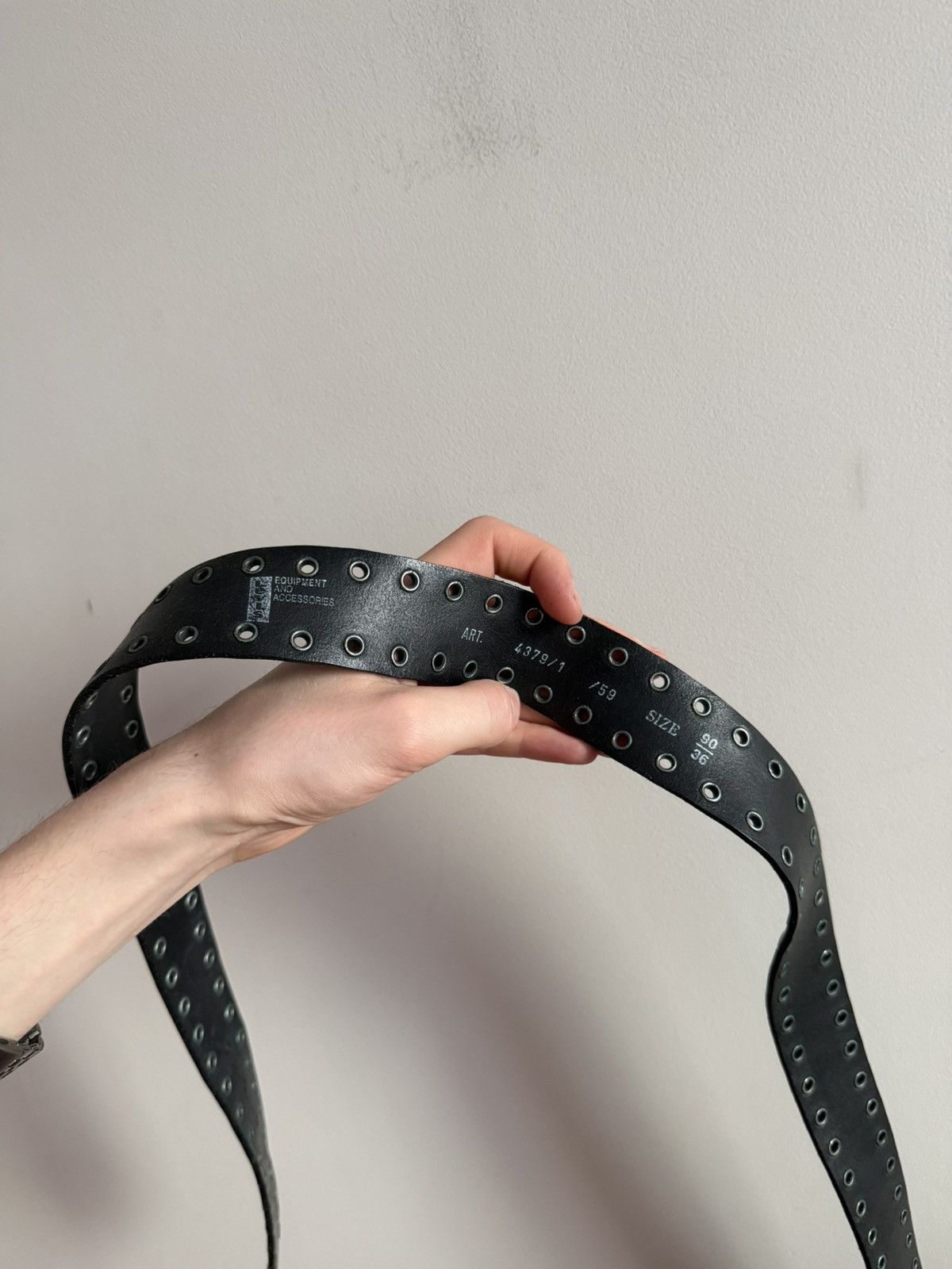 Levi's Vintage leather eagle metal avant garde belt levis Size ONE SIZE - 5 Thumbnail