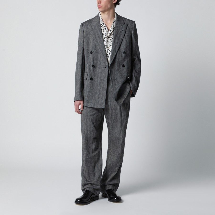 Dries Van Noten o1d2blof0226 Trousers in Black Size US 36 / EU 52 - 2 Thumbnail
