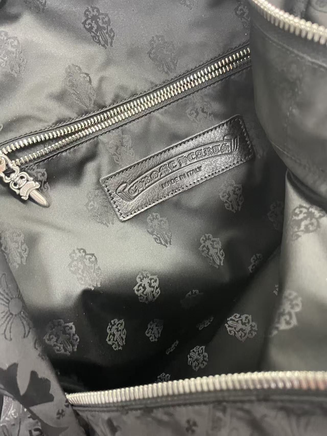 Chrome Hearts Chrome Hearts Nylon Tonal Monogram Cross Backpack Size ONE SIZE - 6 Thumbnail