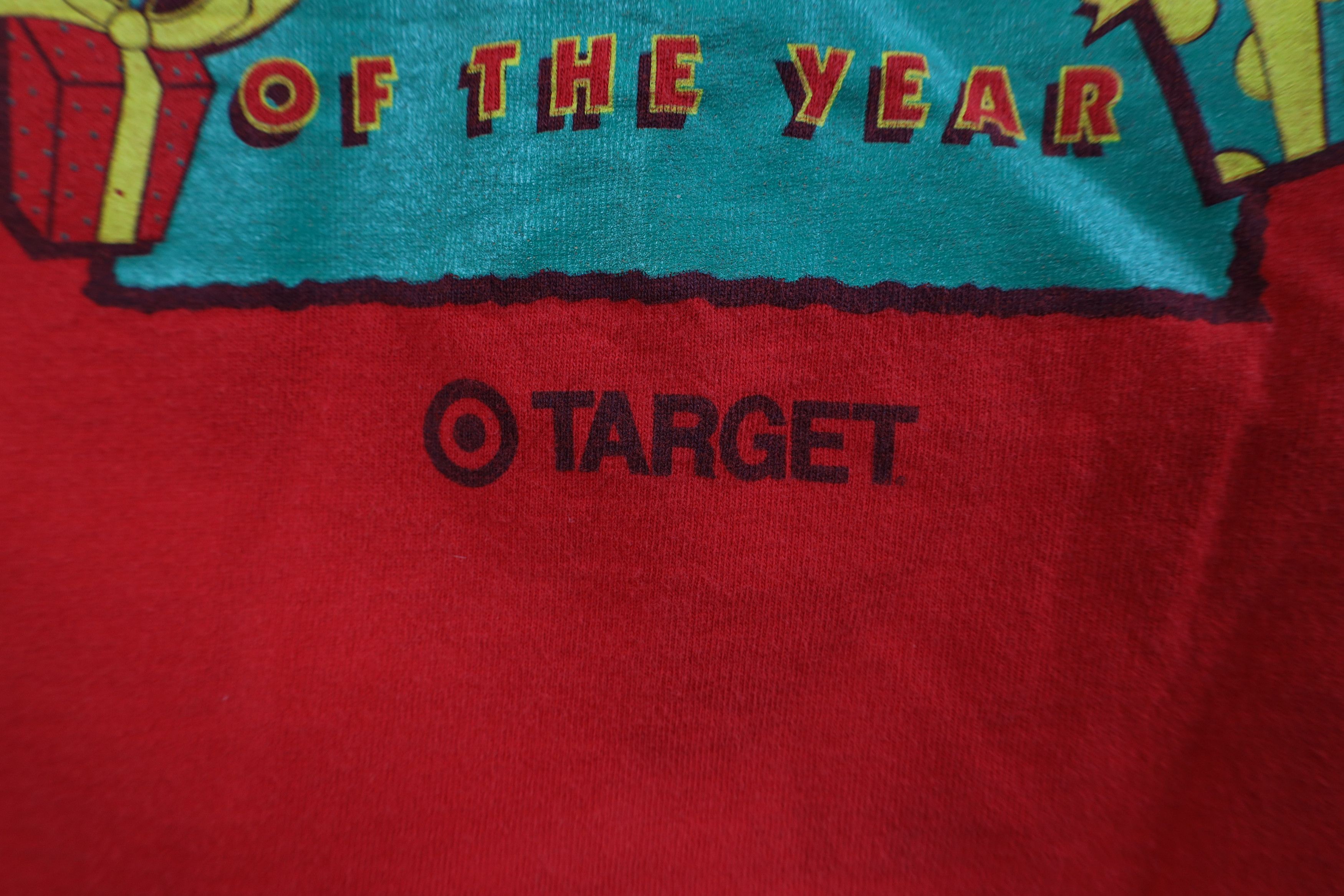 Vintage Vintage 90s Friday Looniest Nights Target Store T-Shirt Red Size XL / US 12-14 / IT 48-50 - 8 Thumbnail