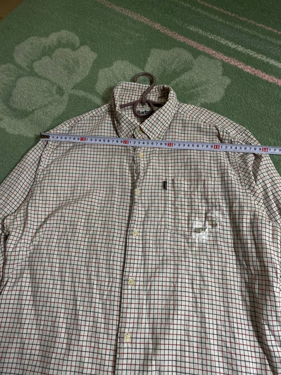 Barbour × Vintage Vintage Mens Shirt Long Sleeve Barbour Tailored fit Size US L / EU 52-54 / 3 - 10 Thumbnail