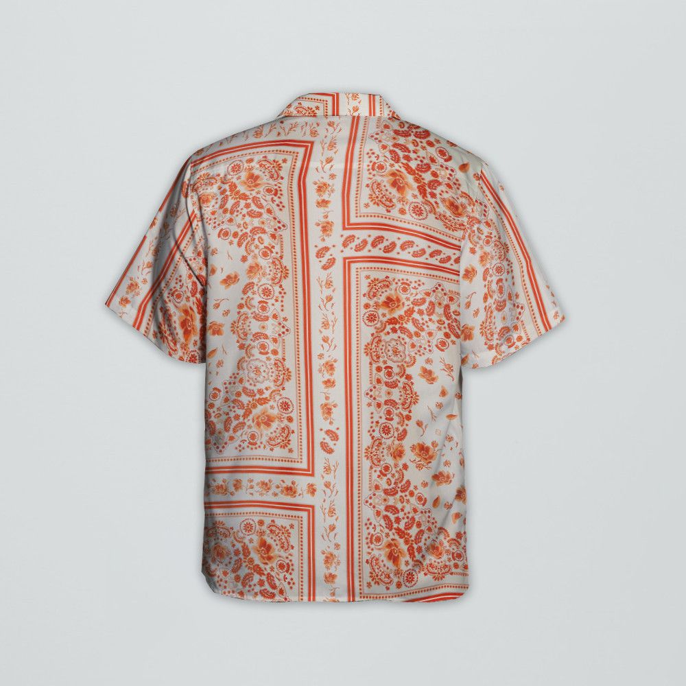 Designer White and Red Shirt Size US M / EU 48-50 / 2 - 2 Thumbnail