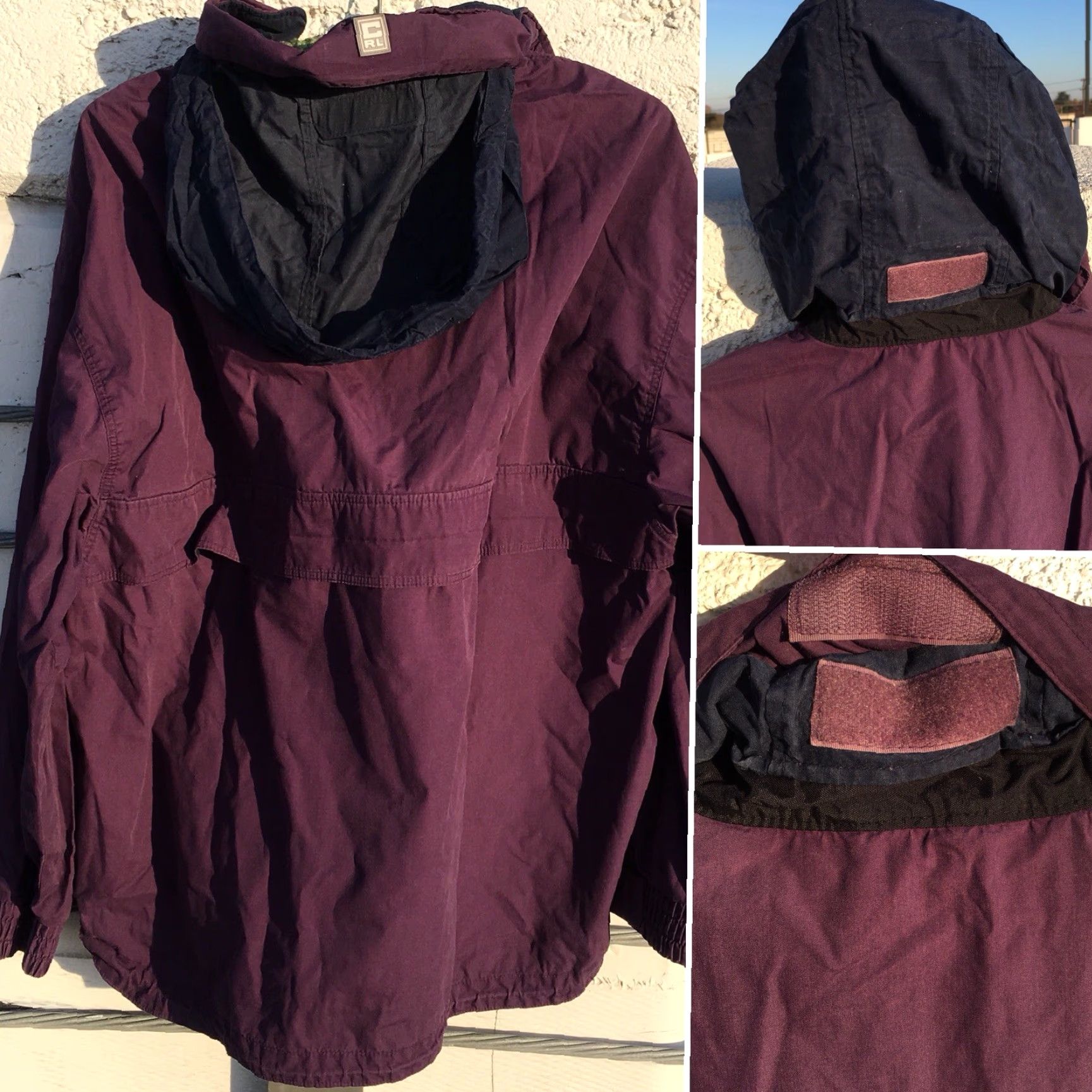 Chaps VINTAGE Chaps Windbreaker Jacket S 1990s Purple Pullover Wind Breaker Sportswear/Beach Mens? Size US S / EU 44-46 / 1 - 6 Thumbnail