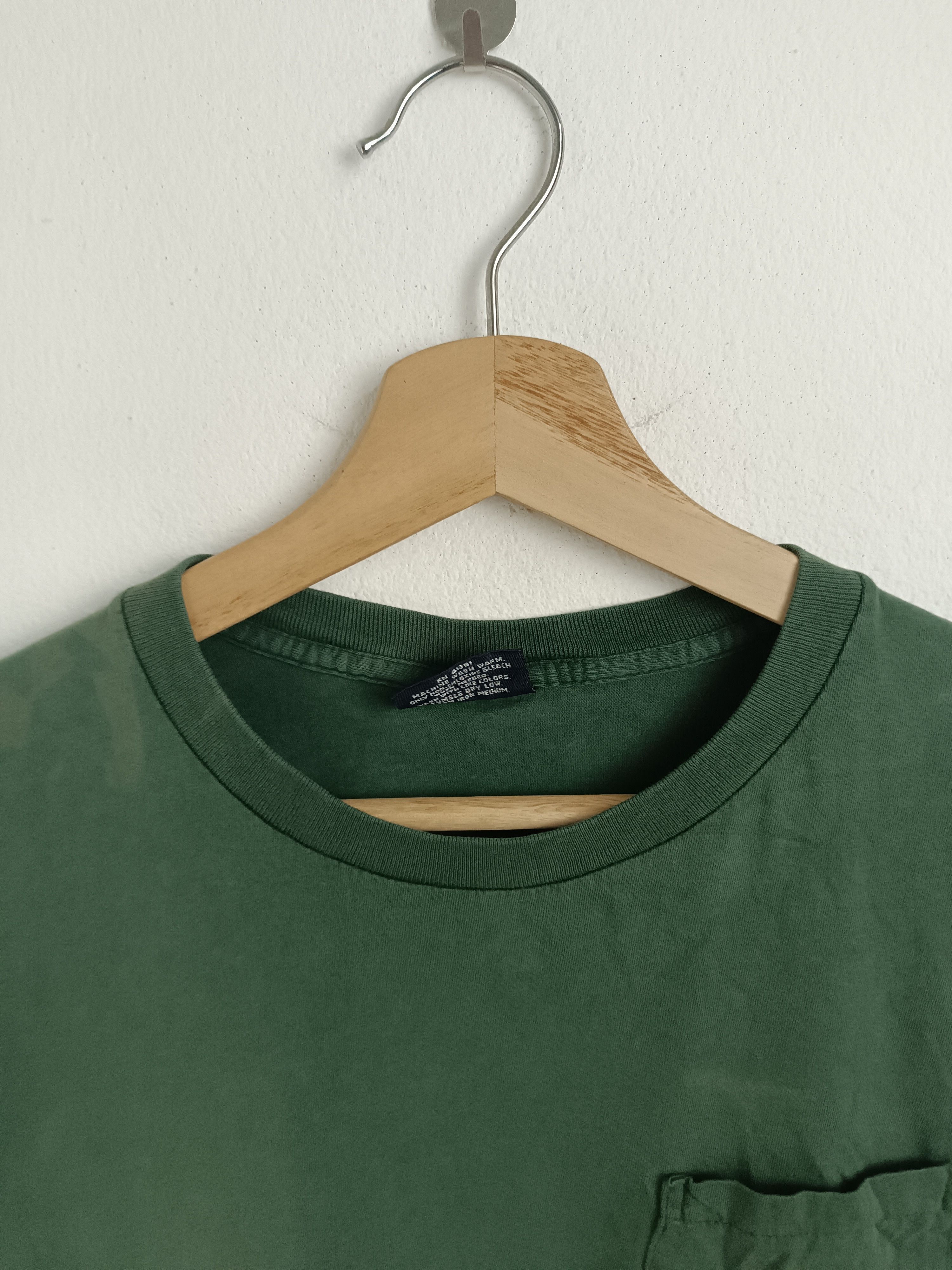 Polo Ralph Lauren FADED VINTAGE 90'S POLO RALPH LAUREN POCKET TEE VERY RARE Size US L / EU 52-54 / 3 - 8 Thumbnail