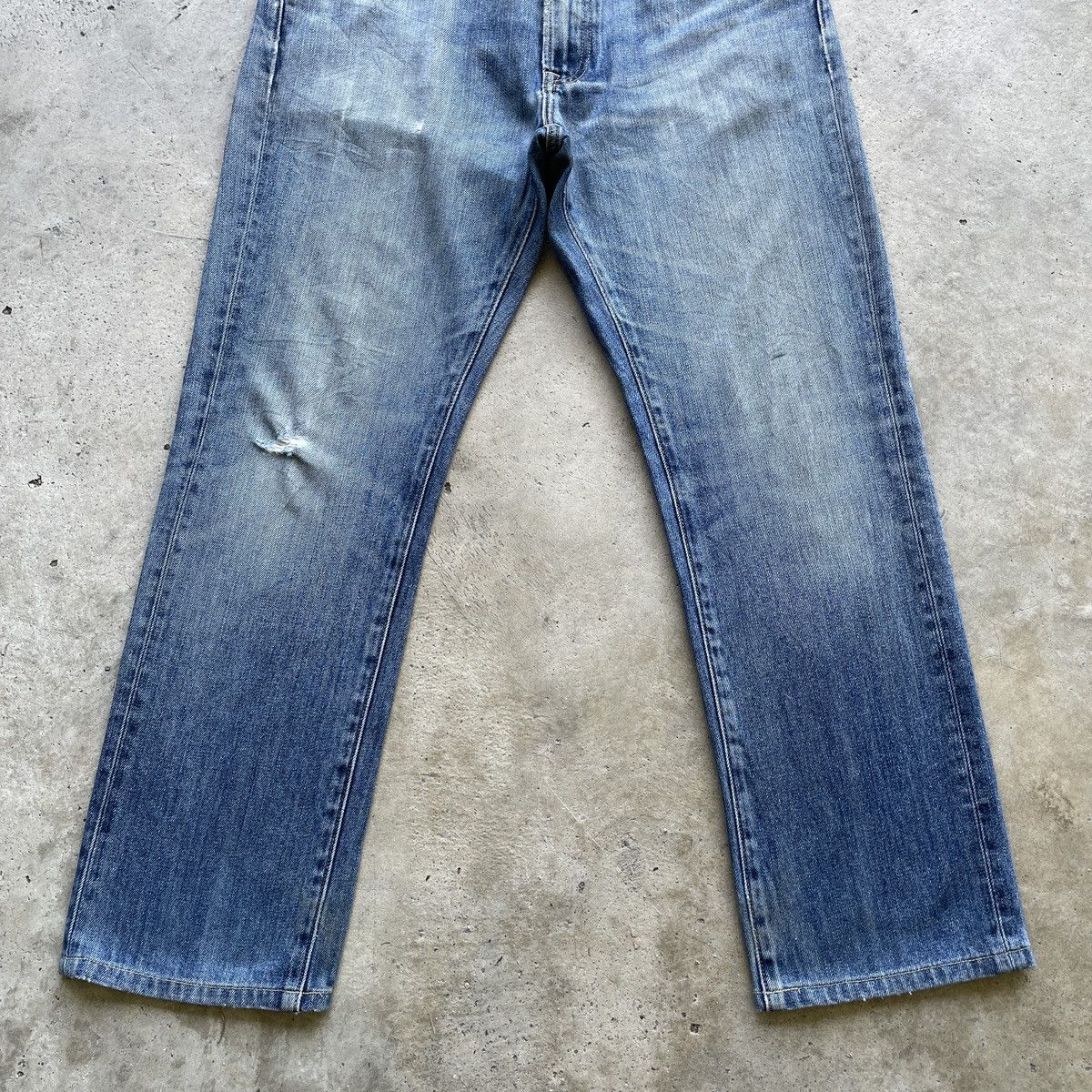Japanese Brand W34💥 Vintage Japanese Brand Faded Jeans Denim Pants Size US 34 / EU 50 - 4 Thumbnail