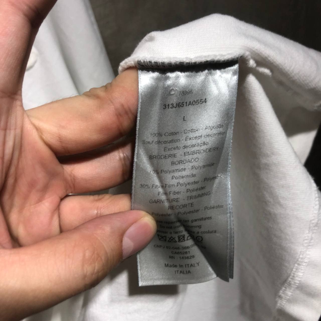 Dior × ERL Dior X ERL Bunny pocket tee Size US L / EU 52-54 / 3 - 10 Thumbnail