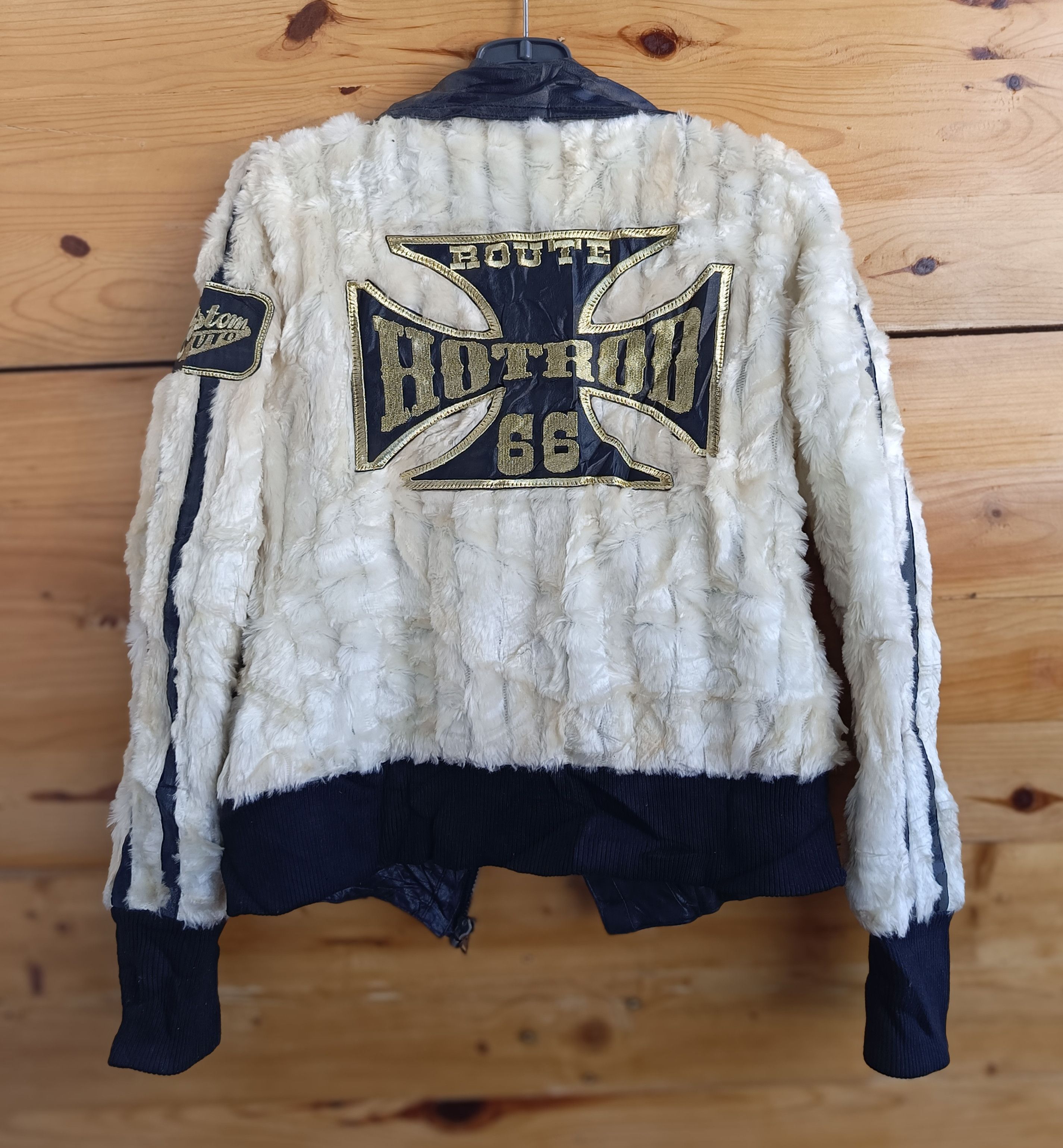 14th Addiction D.i.a Japan Asymmetrical Goat Fur Rider Jacket Size M / US 6-8 / IT 42-44 - 1 Thumbnail