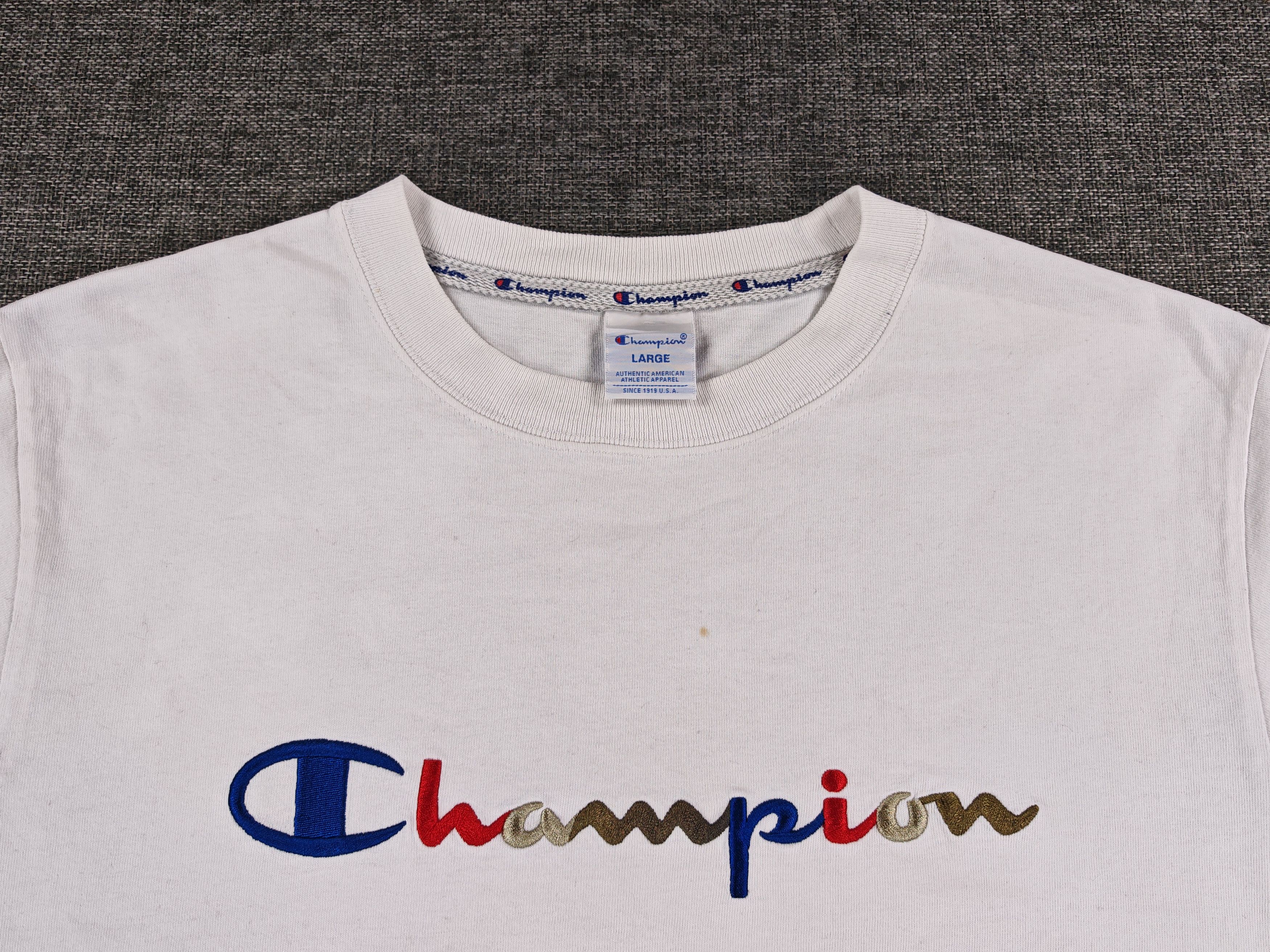 Champion Champion Multicolour Embroidery Big Logo Tee Size US M / EU 48-50 / 2 - 6 Thumbnail