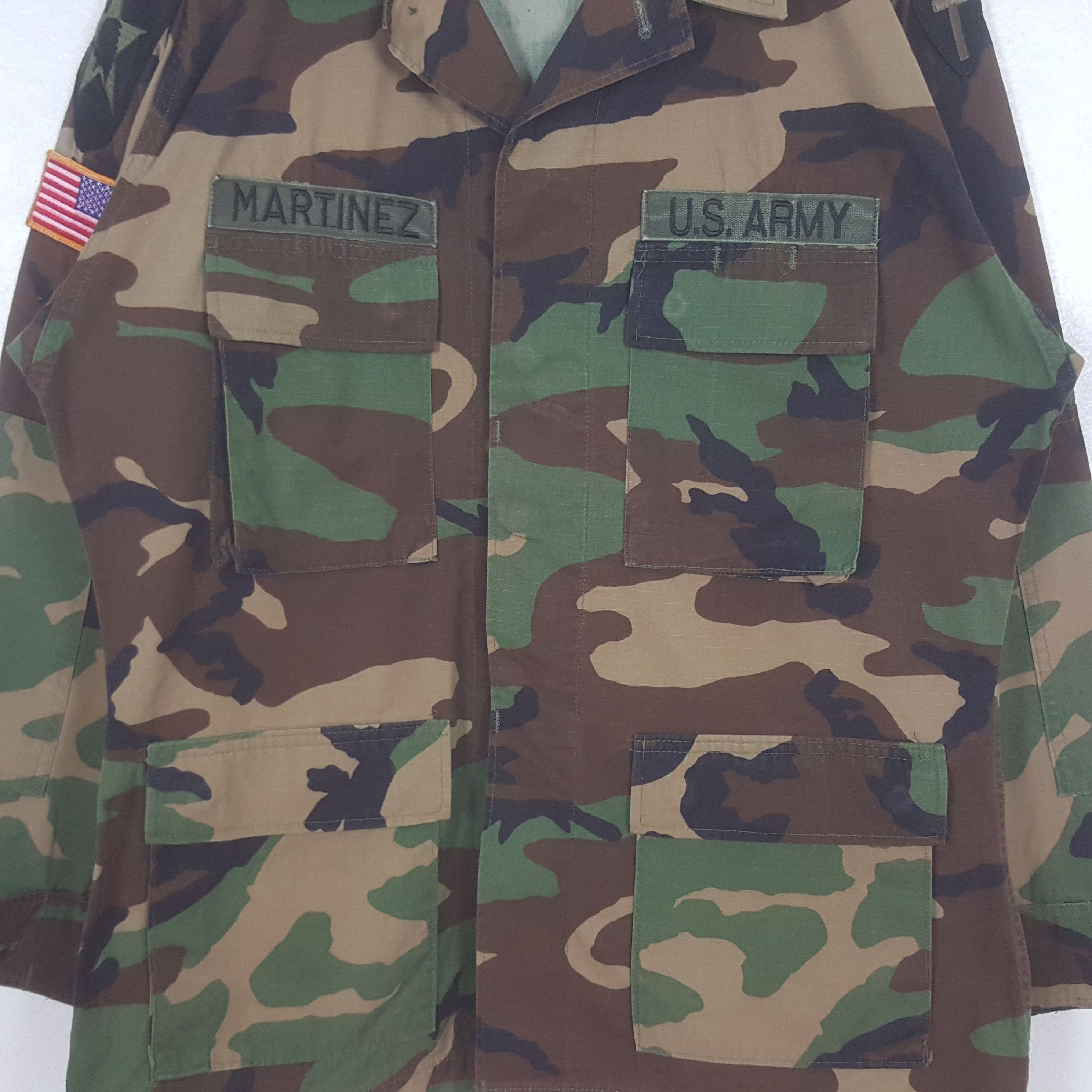 Vintage Vintage U.S. Army American Matinez Camo Jacket C305N19 Size US L / EU 52-54 / 3 - 2 Thumbnail