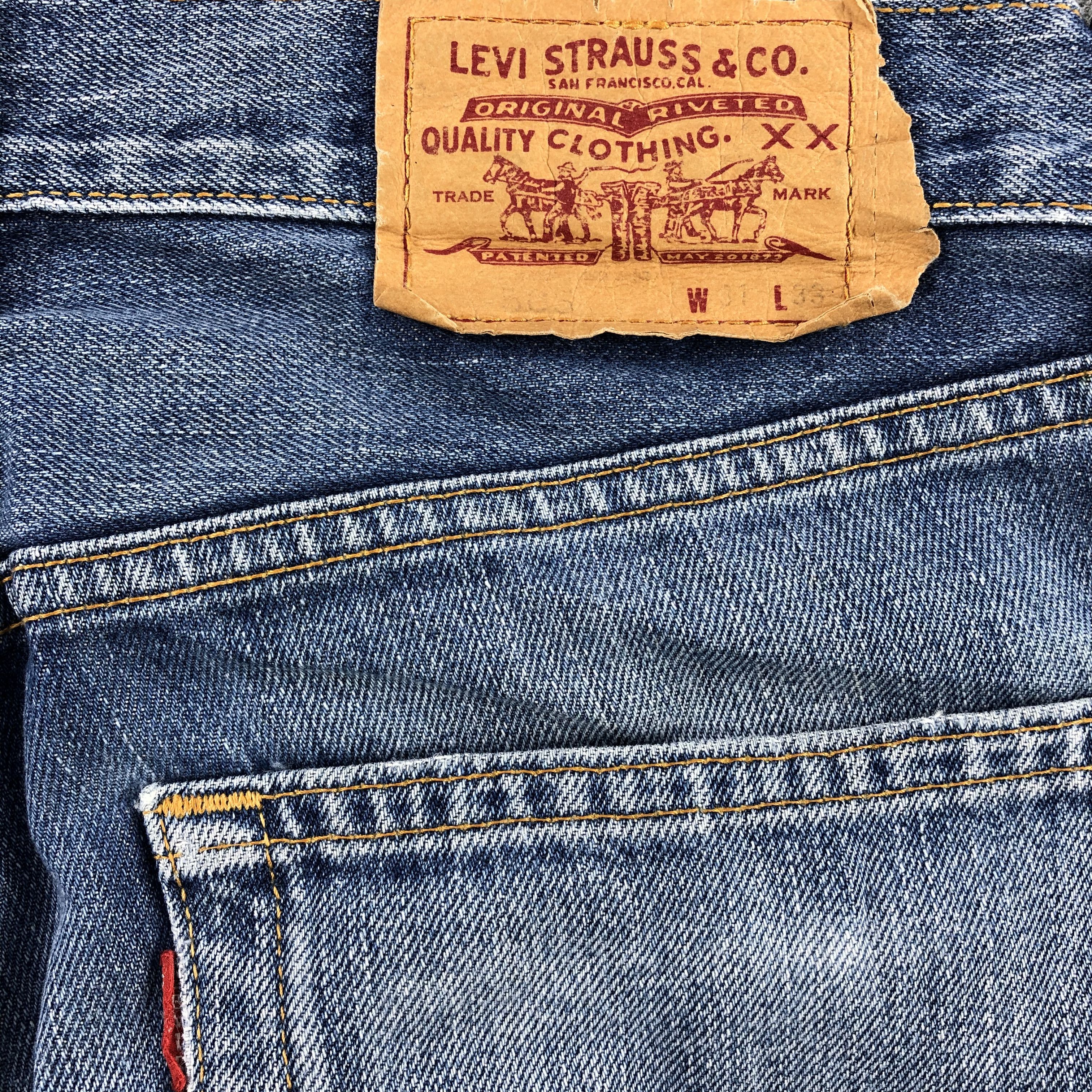 Levi's × Vintage Vintage 90s Blue Wash Levis 505 Jeans-JM1907 Size US 32 / EU 48 - 6 Thumbnail