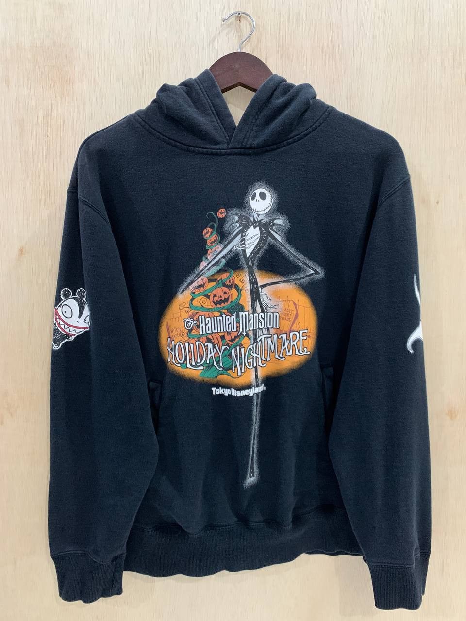 Vintage Tim Burton's Nightmare Before Christmas Movie Hoodie