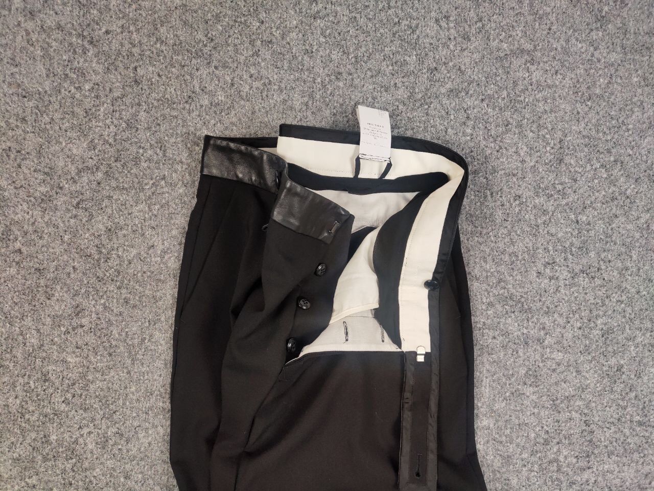 Rick Owens Rick Owens Astaires stretch Wool cropped pantalone Pants Size US 32 / EU 48 - 16 Thumbnail