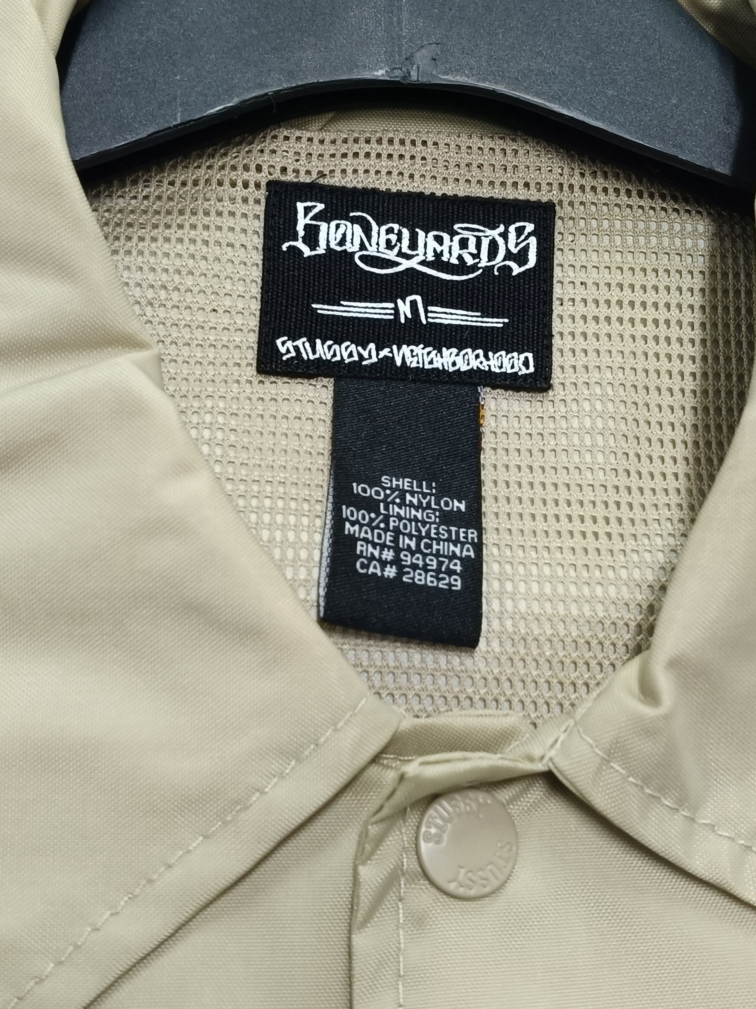 Neighborhood × Stussy Stussy x neighborhood x boneyards coach jacket Size US M / EU 48-50 / 2 - 8 Thumbnail