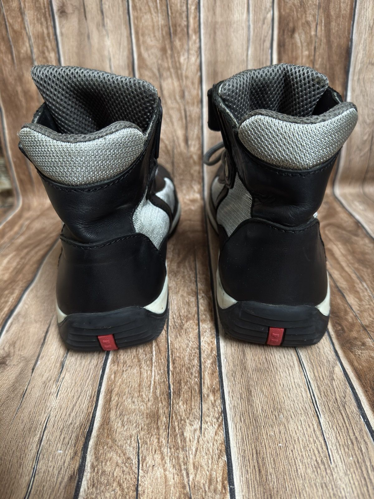 Prada America cup trainers black/grey Size US 11 / EU 44 - 17 Thumbnail