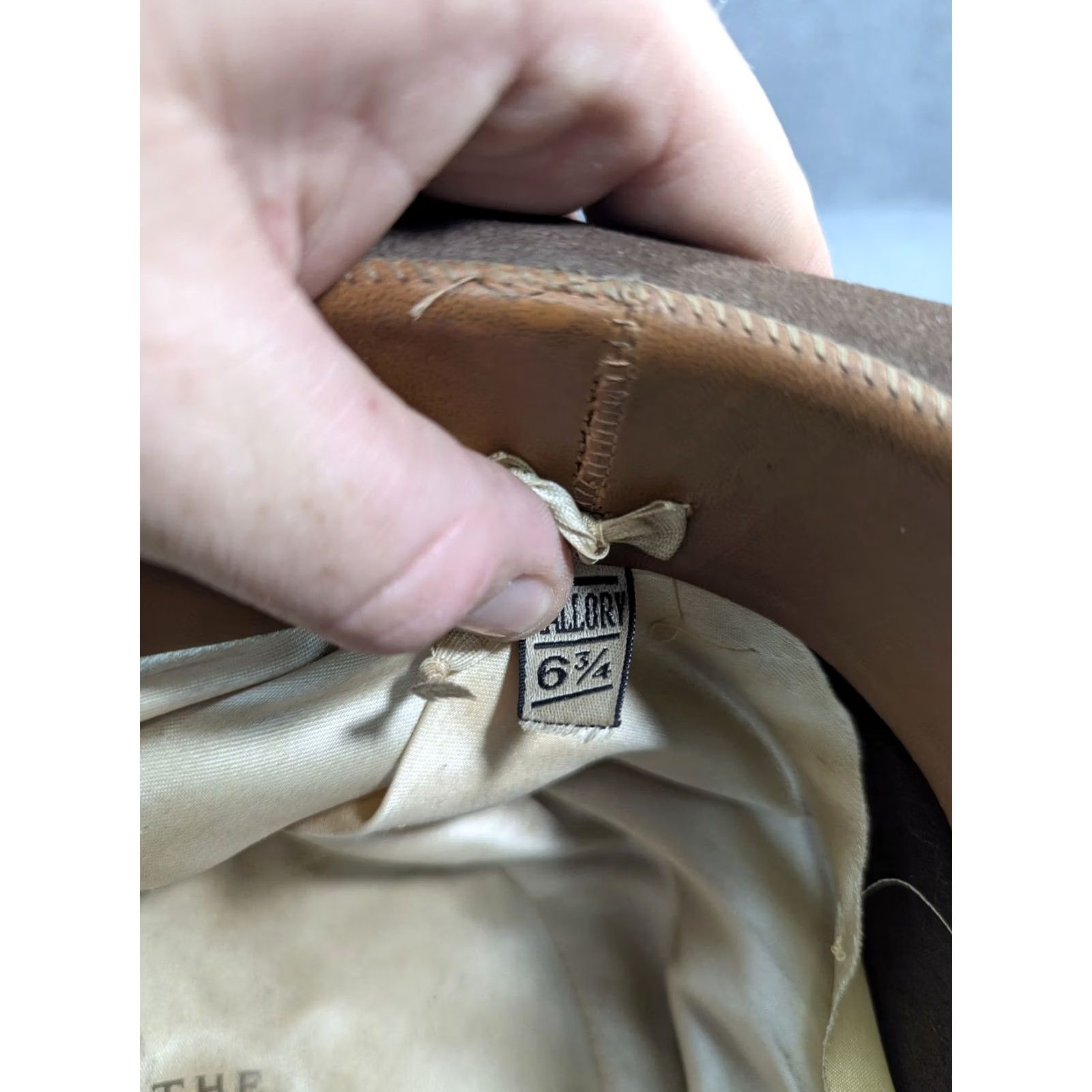 FELT Refinement: The Mallory Ten Vintage Felt Light Brown Tan Fedora Hat 6 3/4 is a is and It'S a style Size ONE SIZE - 8 Thumbnail