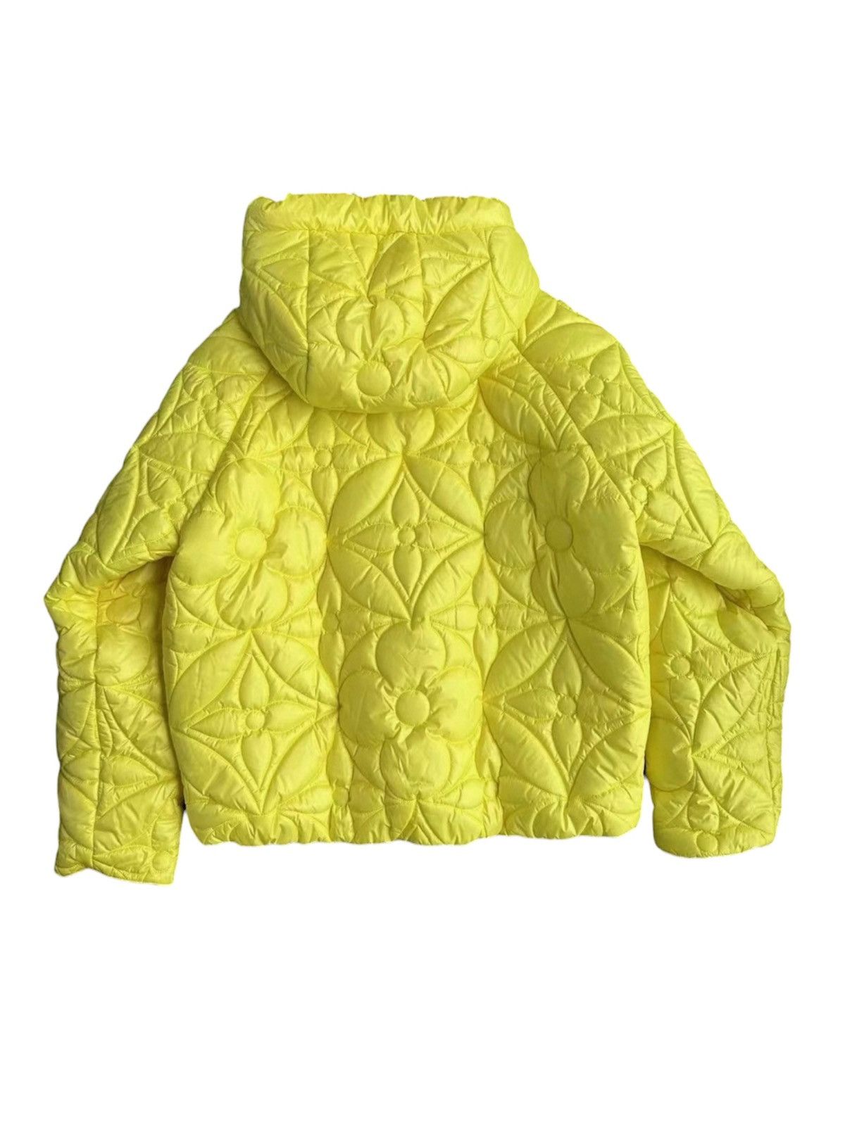 Louis Vuitton Louis Vuitton 50 LVSE Flower Monogram Puffer Hoodie Jacket Size US M / EU 48-50 / 2 - 2 Thumbnail