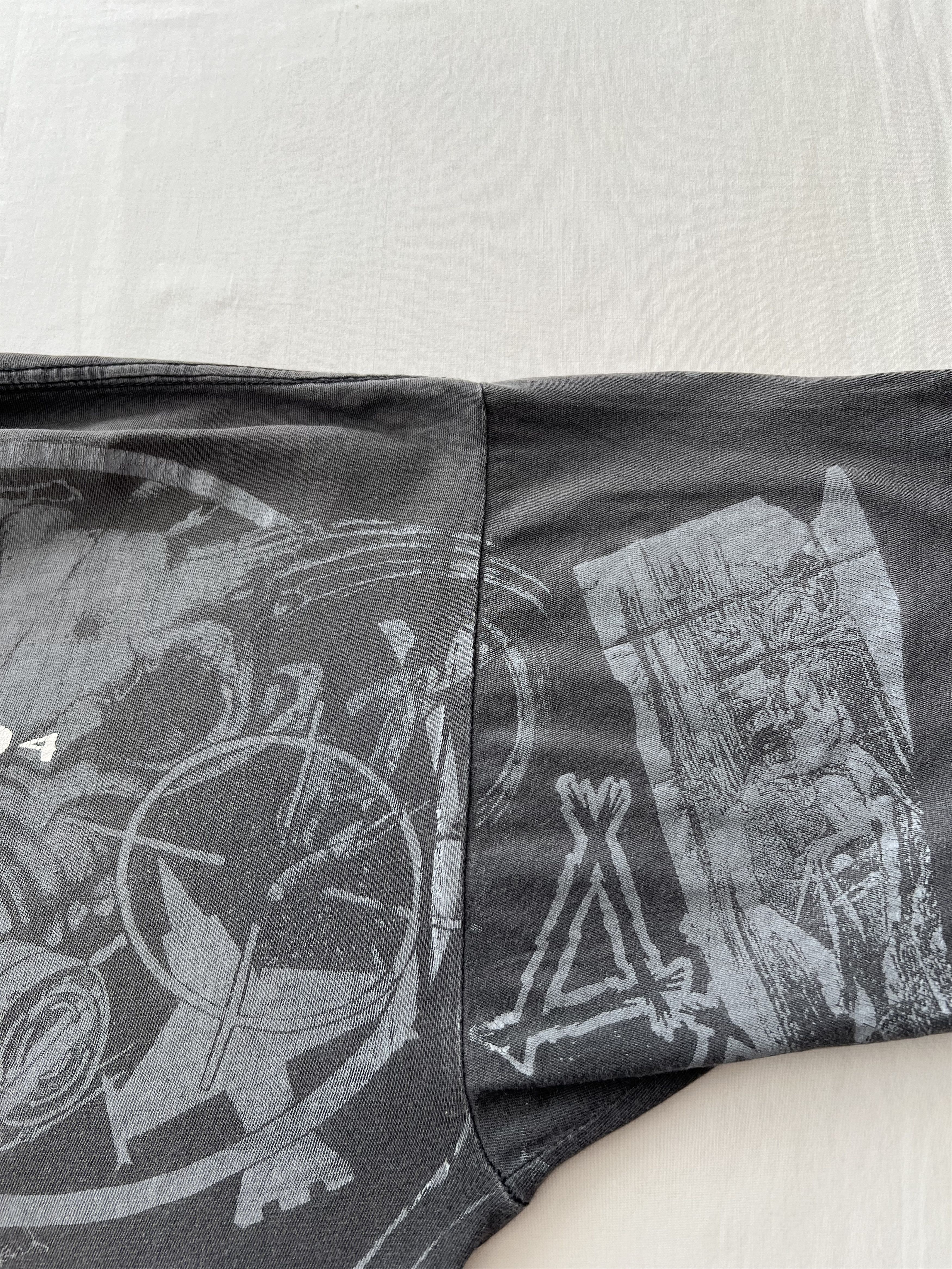 Band Tees Vintage 1994 Napalm Death European Tour AOP T-shirt Size US XL / EU 56 / 4 - 22 Thumbnail