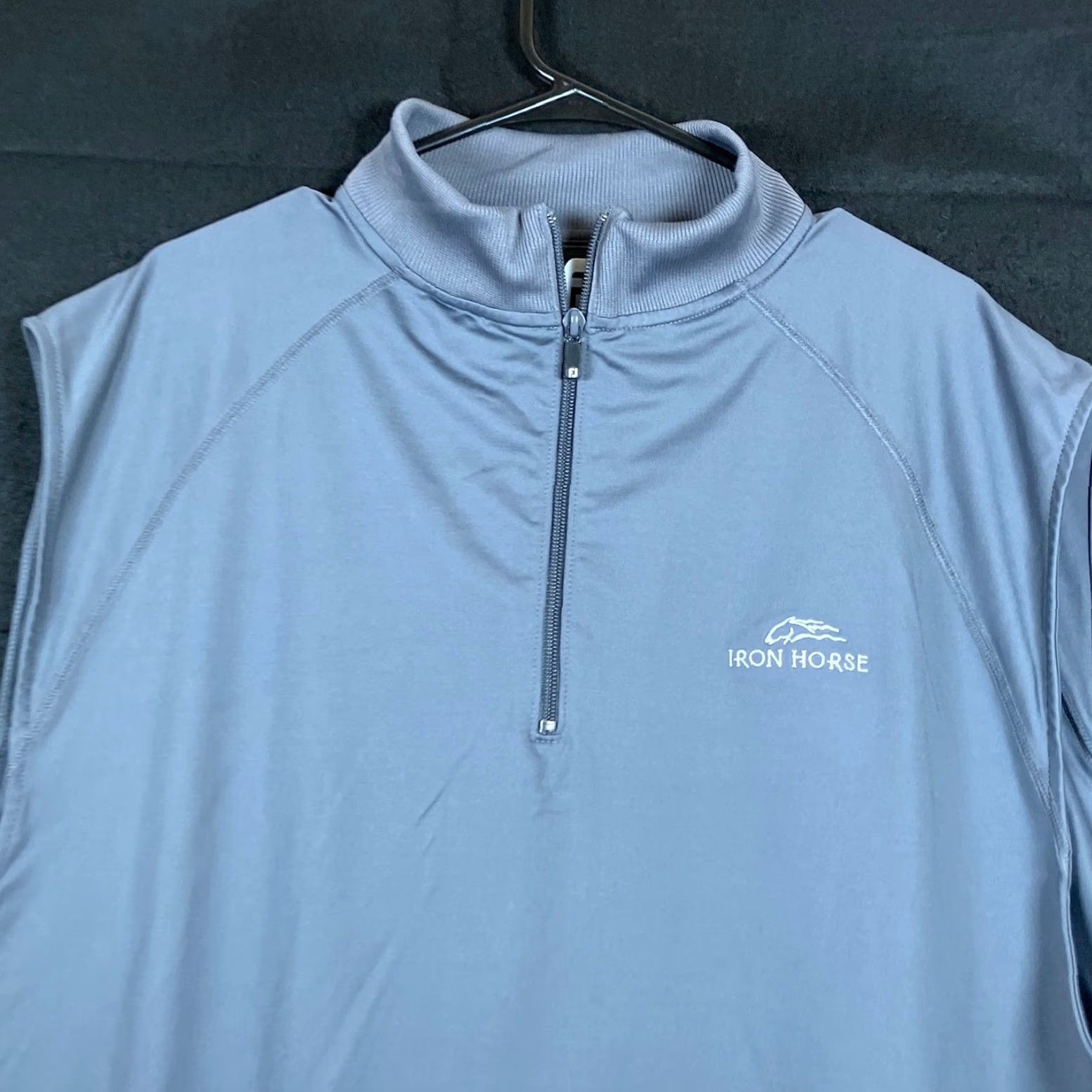 Footjoy FootJoy FJ Mens Jacket Gray Golf Windbreaker 1/4 Zip Sleeveless XL Jacket Windbreaker Gray Mens XL Size US XL / EU 56 / 4 - 2 Thumbnail