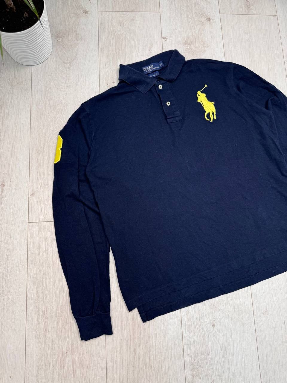 Polo Ralph Lauren VINTAGE POLO RALPH LAUREN BIG LOGO RUGBY LONG SLEEVE Size US XL / EU 56 / 4 - 2 Thumbnail