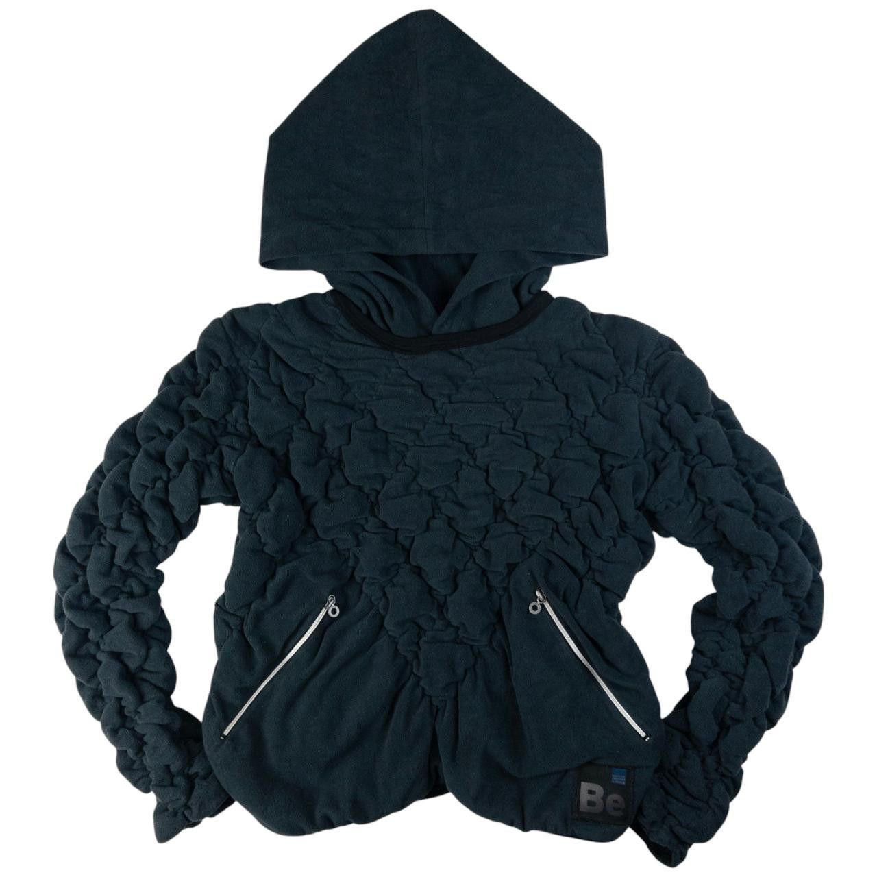 Marithe + Francois Girbaud Vintage Marithe Francois Girbaud Smock Fleece Hoodie Size S Size S / US 4 / IT 40 - 1 Thumbnail