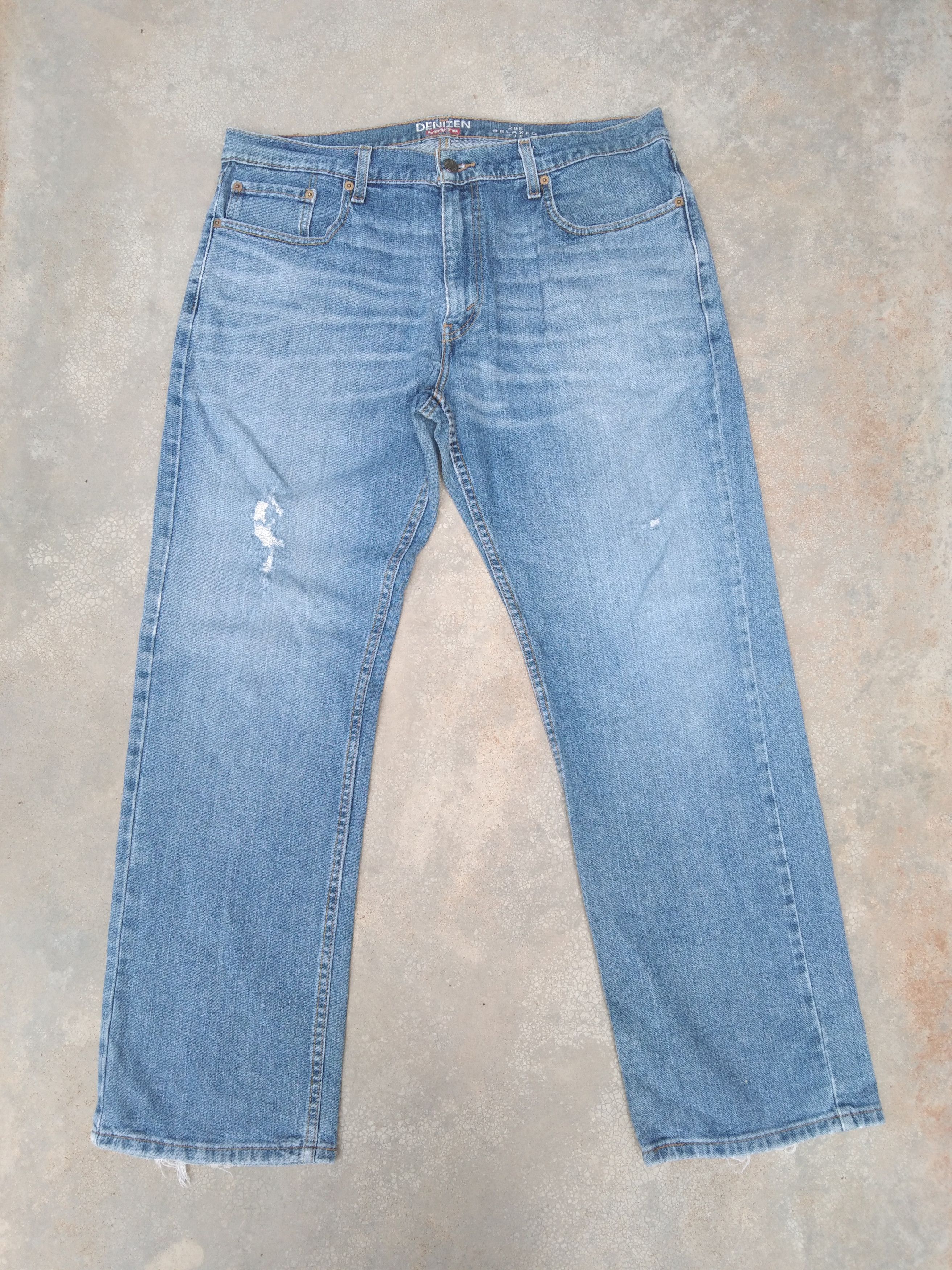 Levi's Denizen From Vintage Levi's 285 Faded Relaxed Jeans 36x30 Size US 36 / EU 52 - 1 Thumbnail