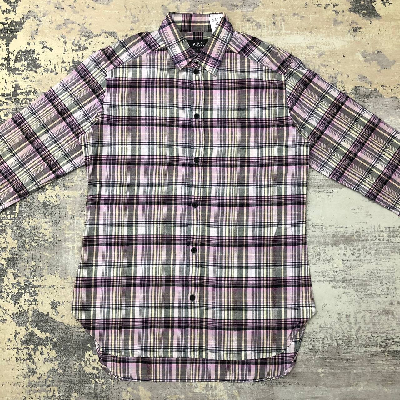 A.P.C. T291 A.P.C. RUE E FLEURUS PARIS FLANNEL SHIRTS Size US M / EU 48-50 / 2 - 5 Thumbnail