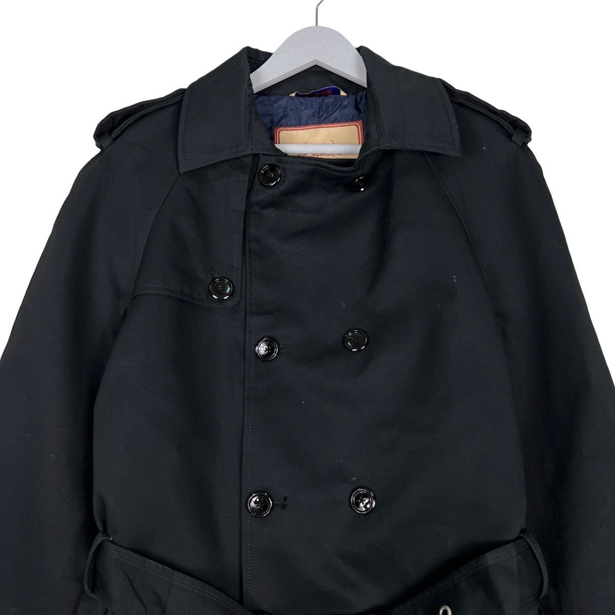 Japanese Brand 🔥 ZARA MAN BELT TRENCH COATS Size US M / EU 48-50 / 2 - 3 Thumbnail