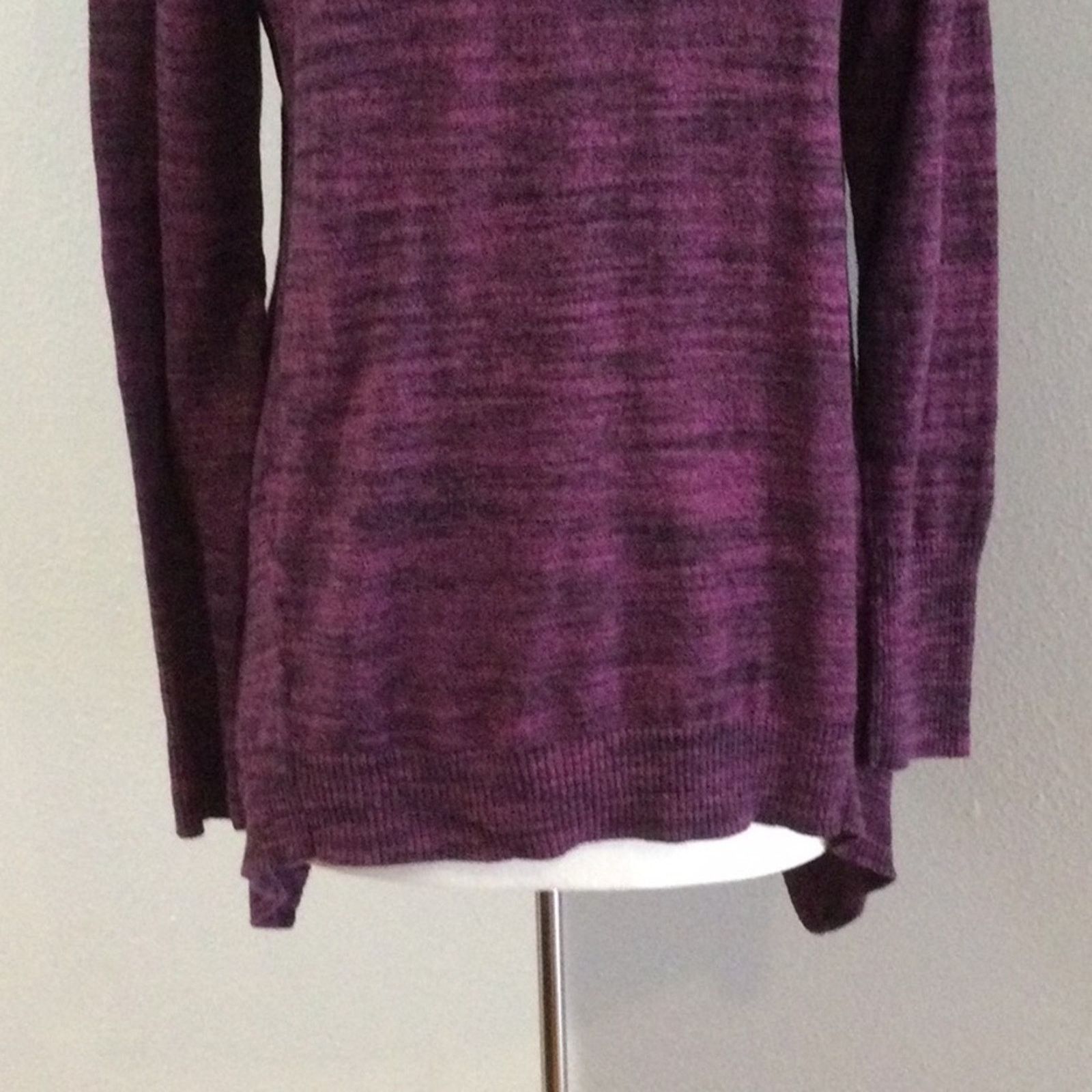 Other LOGO Lori Goldstein Purple Long Sleeve Pockets Sweater M Size M / US 6-8 / IT 42-44 - 10 Thumbnail