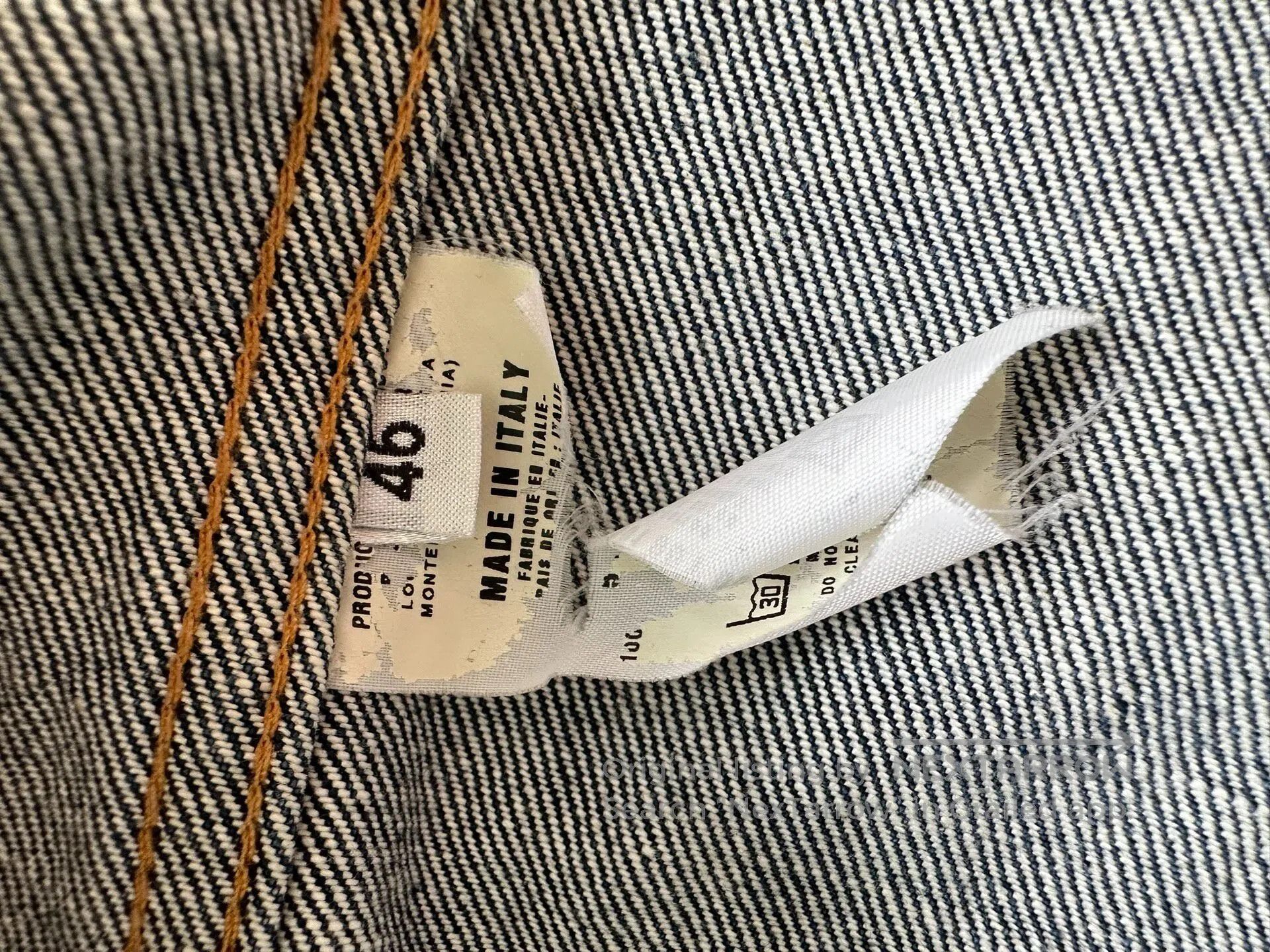 Helmut Lang HELMUT LANG Ori.Batch 1st Cowboy Jacket| Size US S / EU 44-46 / 1 - 5 Thumbnail