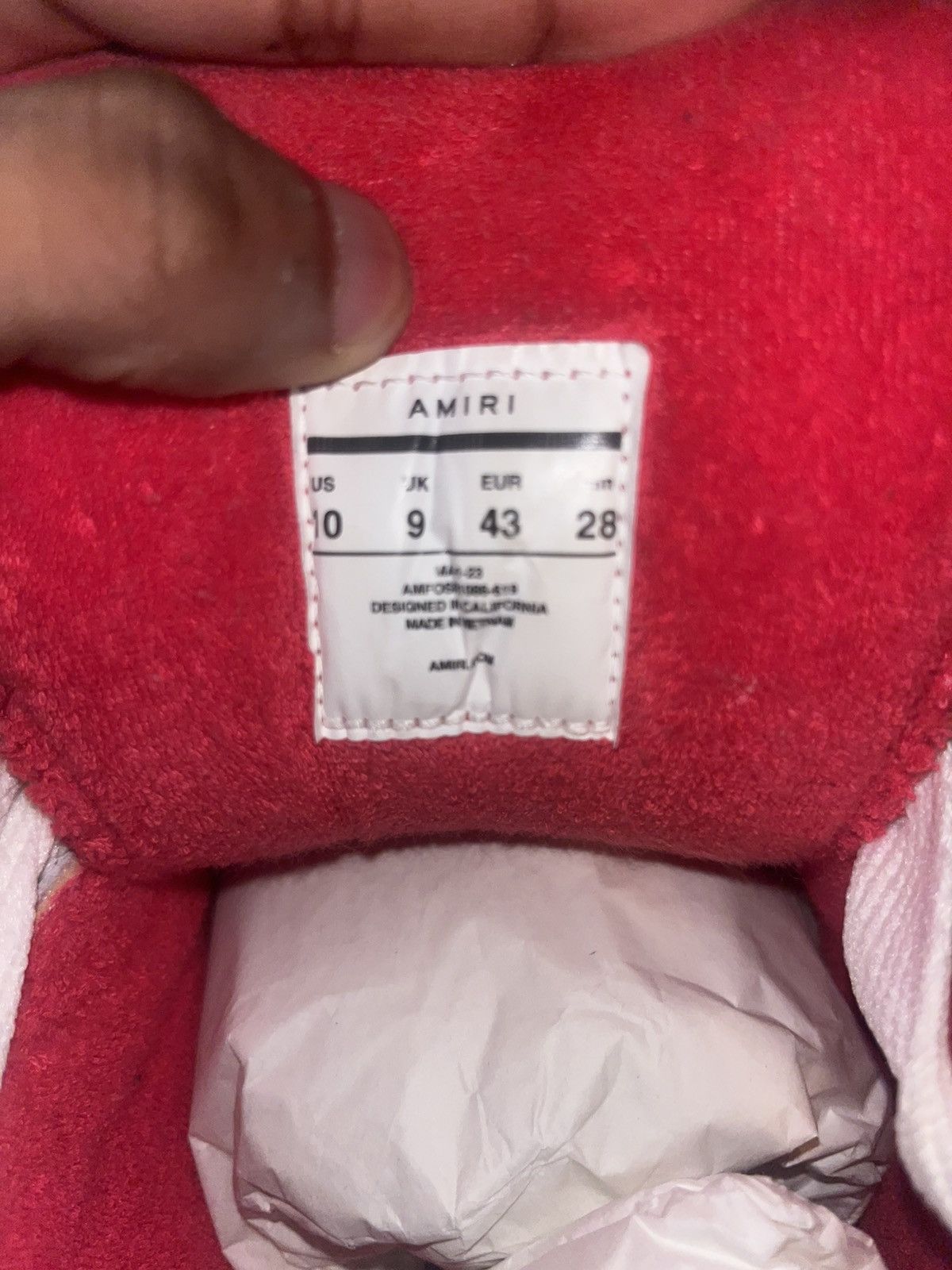 Amiri Amiri Ma-1 size 43 Size US 10 / EU 43 - 2 Thumbnail
