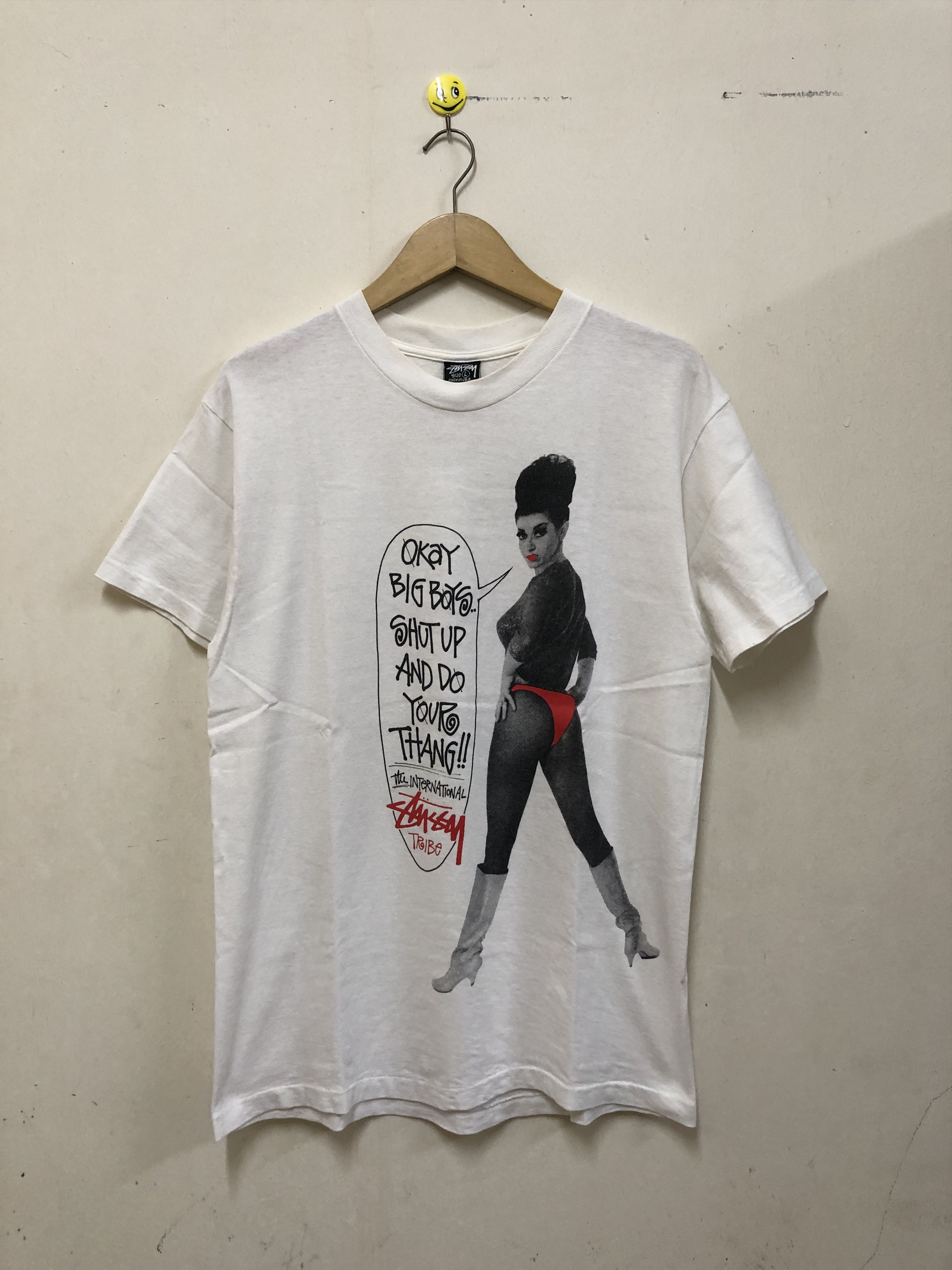 Stussy XSOLDX Vintage old Stussy 80s black tag rare Size US L / EU 52-54 / 3 - 1 Thumbnail