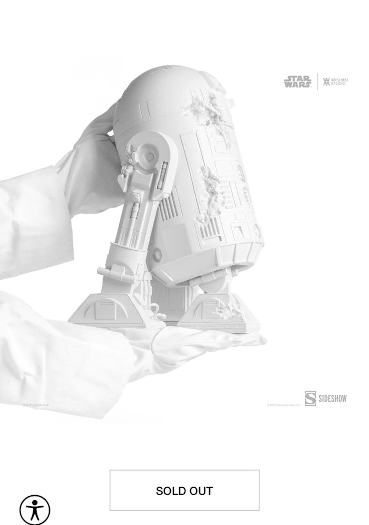 Daniel Arsham Sold out R2D2 by Daniel Arsham ++ in original box Size ONE SIZE - 6 Thumbnail