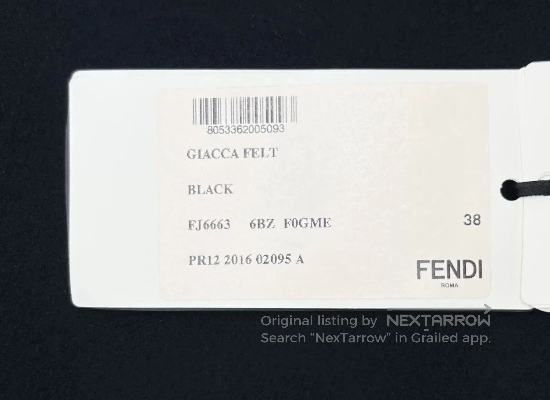 Fendi Fendi Black Rhinestone Monster Leather Logo Jacket. Size US M / EU 48-50 / 2 - 7 Thumbnail