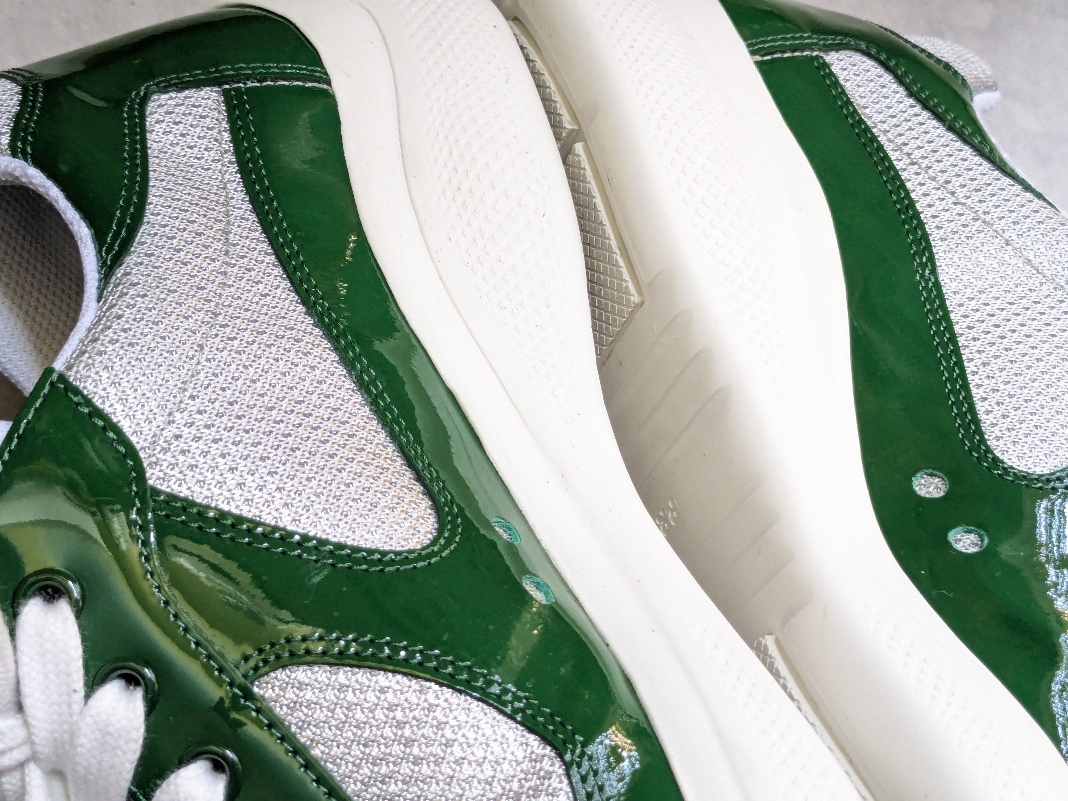 Prada Prada America's Cup Green Patent Leather 10 US Low Size US 10 / EU 43 - 12 Thumbnail